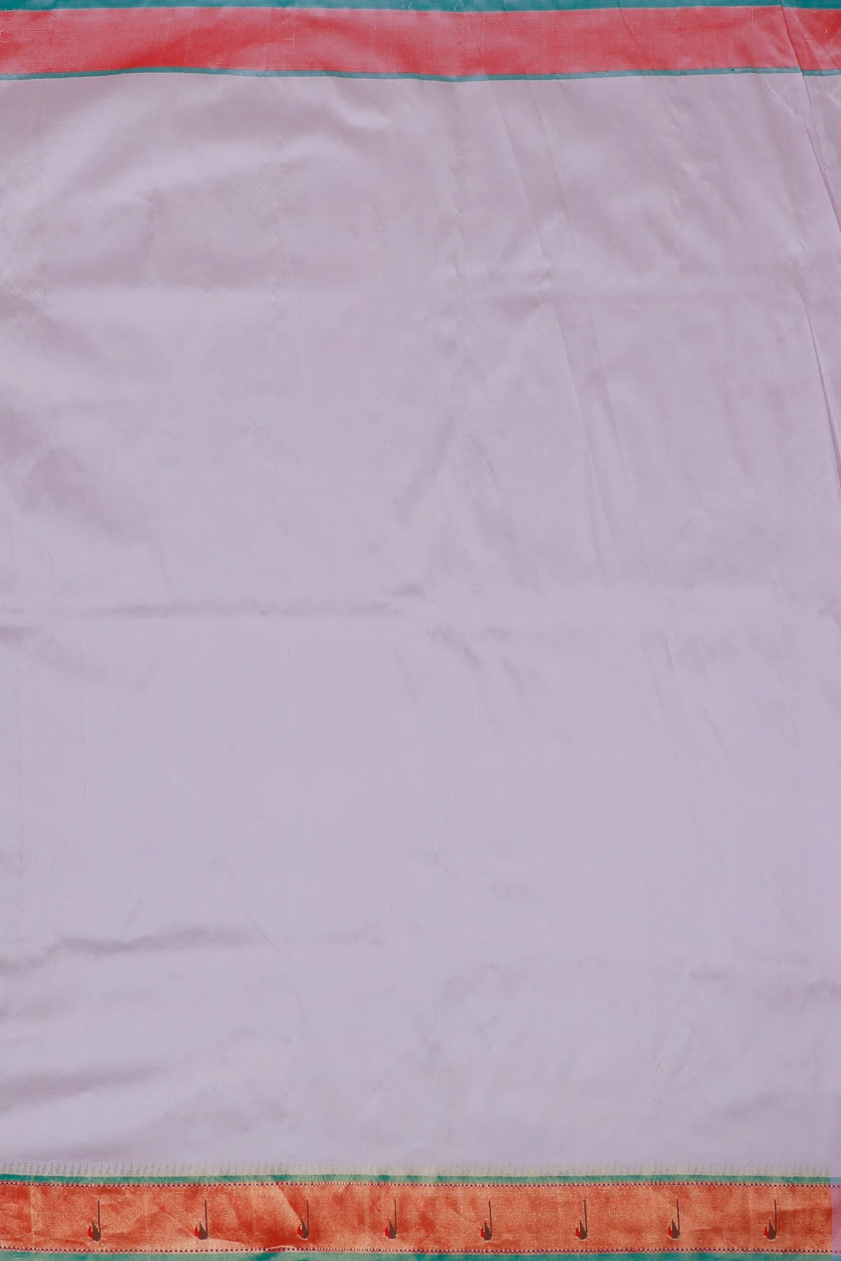 Lavender Handloom Pure Silk Muniya Paithani Saree