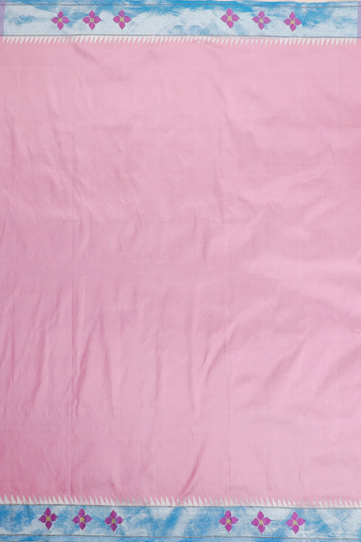 Lilac Pure Silk Handloom Tissue Paithani Saree with All Over Design