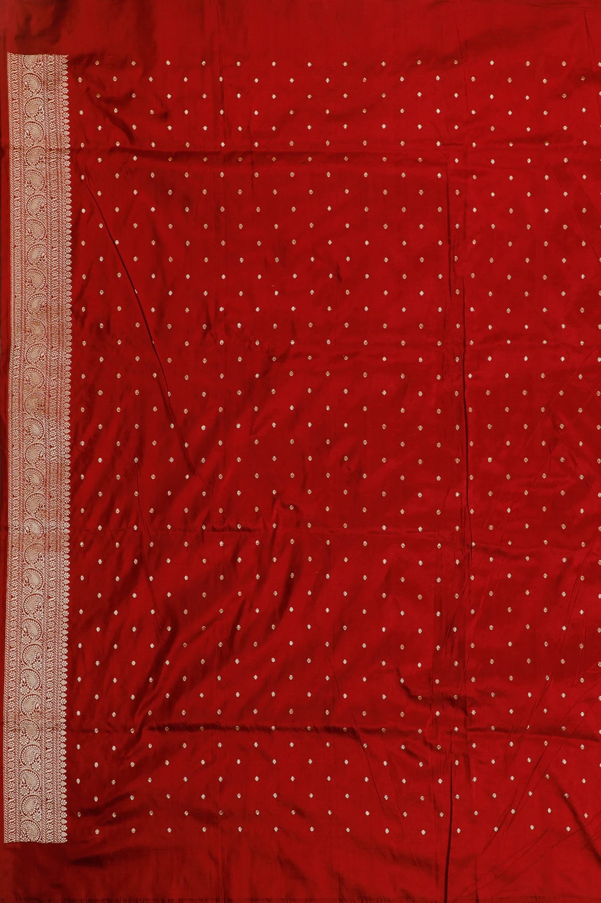 Handloom Real Zari Pure Silk Benarasi Saree - Revival Design