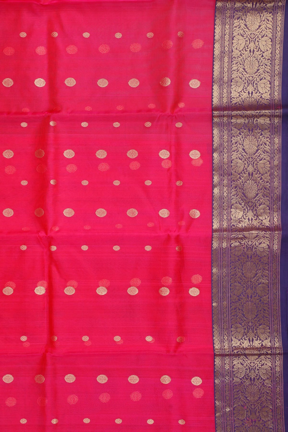 Pink Handloom Pure Silk Chanderi Saree