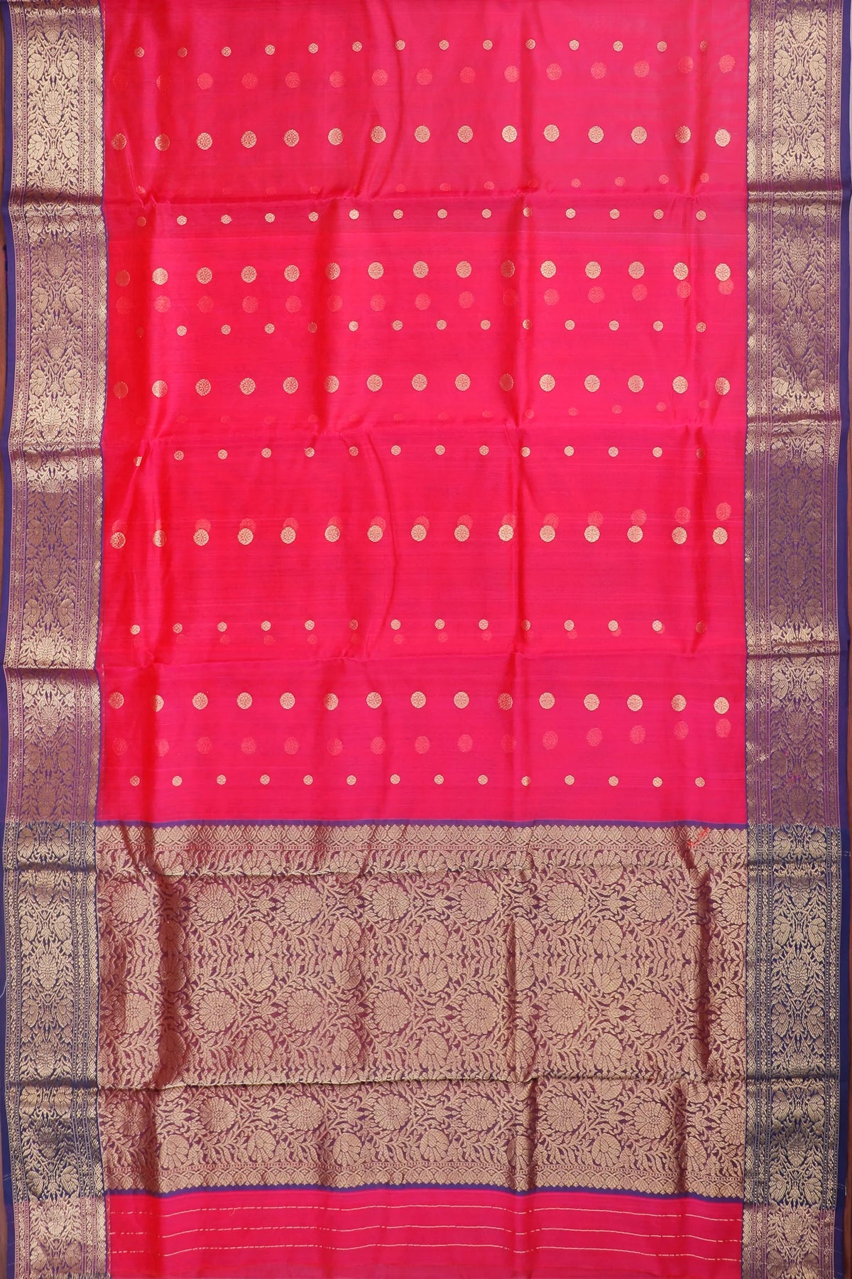 Pink Handloom Pure Silk Chanderi Saree