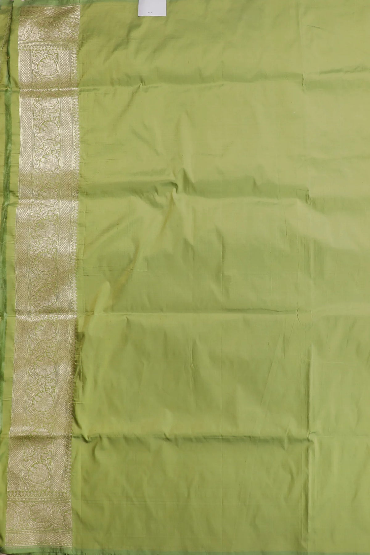 Pista Green Handloom Benarasi Katan Silk Saree