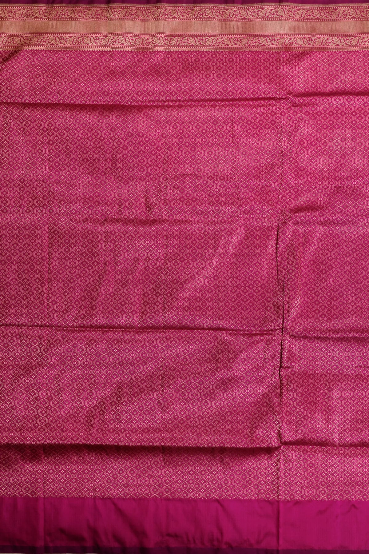 Purple Benarasi Katan Pure Silk Saree