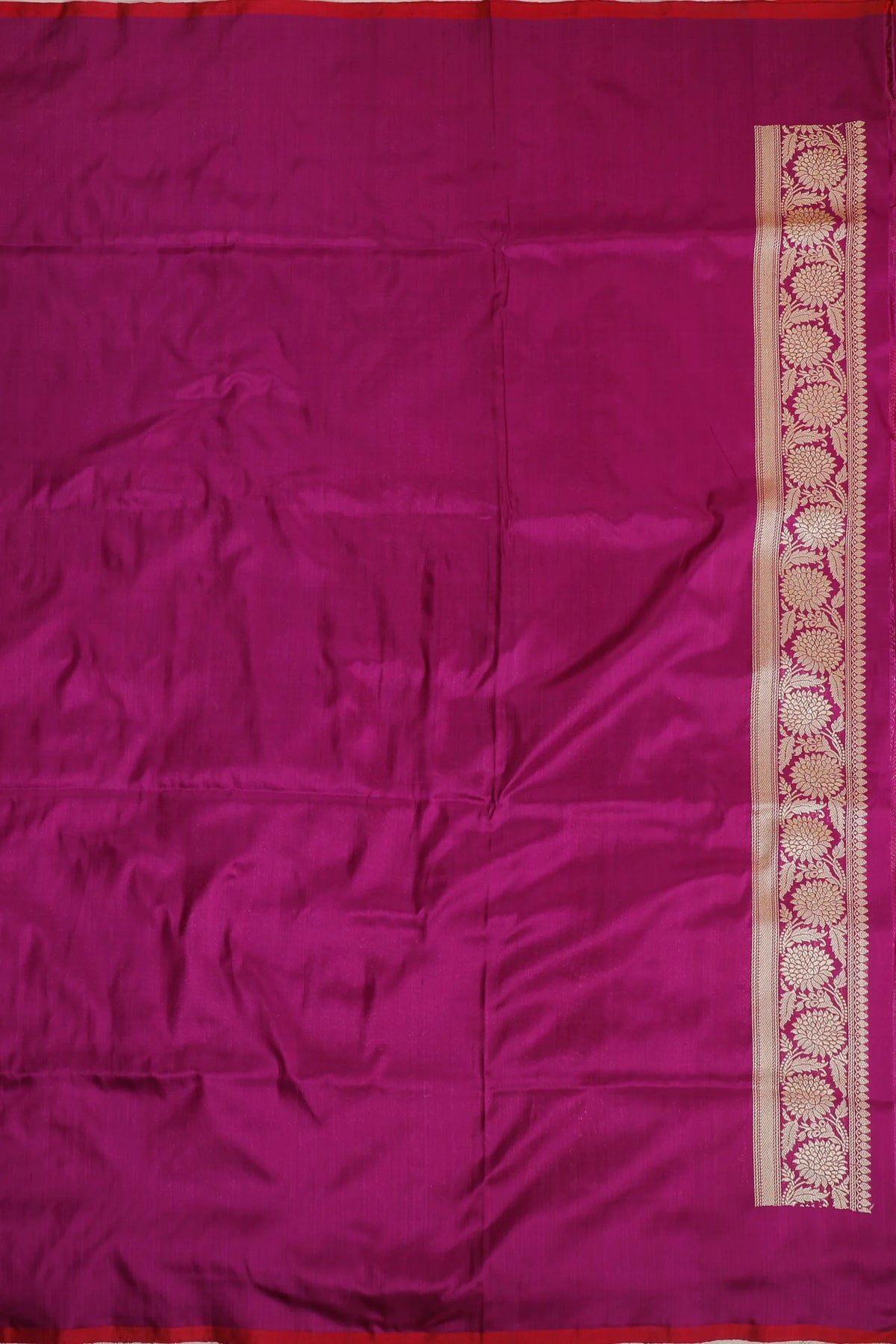 Striped Handloom Benarasi Katan Silk Saree