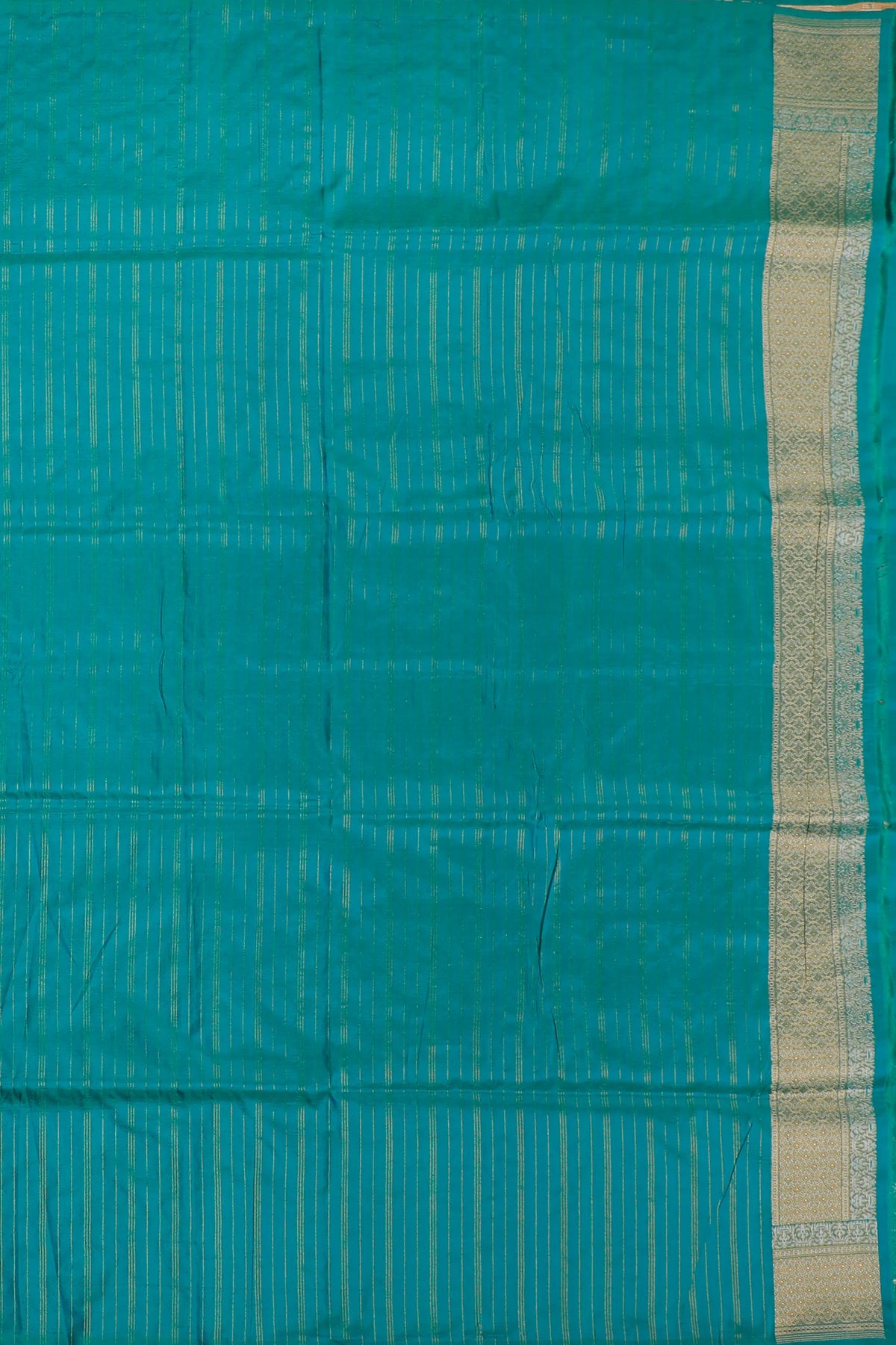 Emerald Green Handloom Benarasi Pure Silk Saree with Brocade Weave