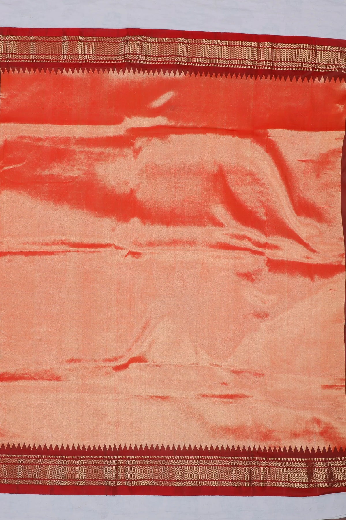 Black Handloom Pure Silk Paithani Saree - Revival Design of Raja Ravi Varma Painting