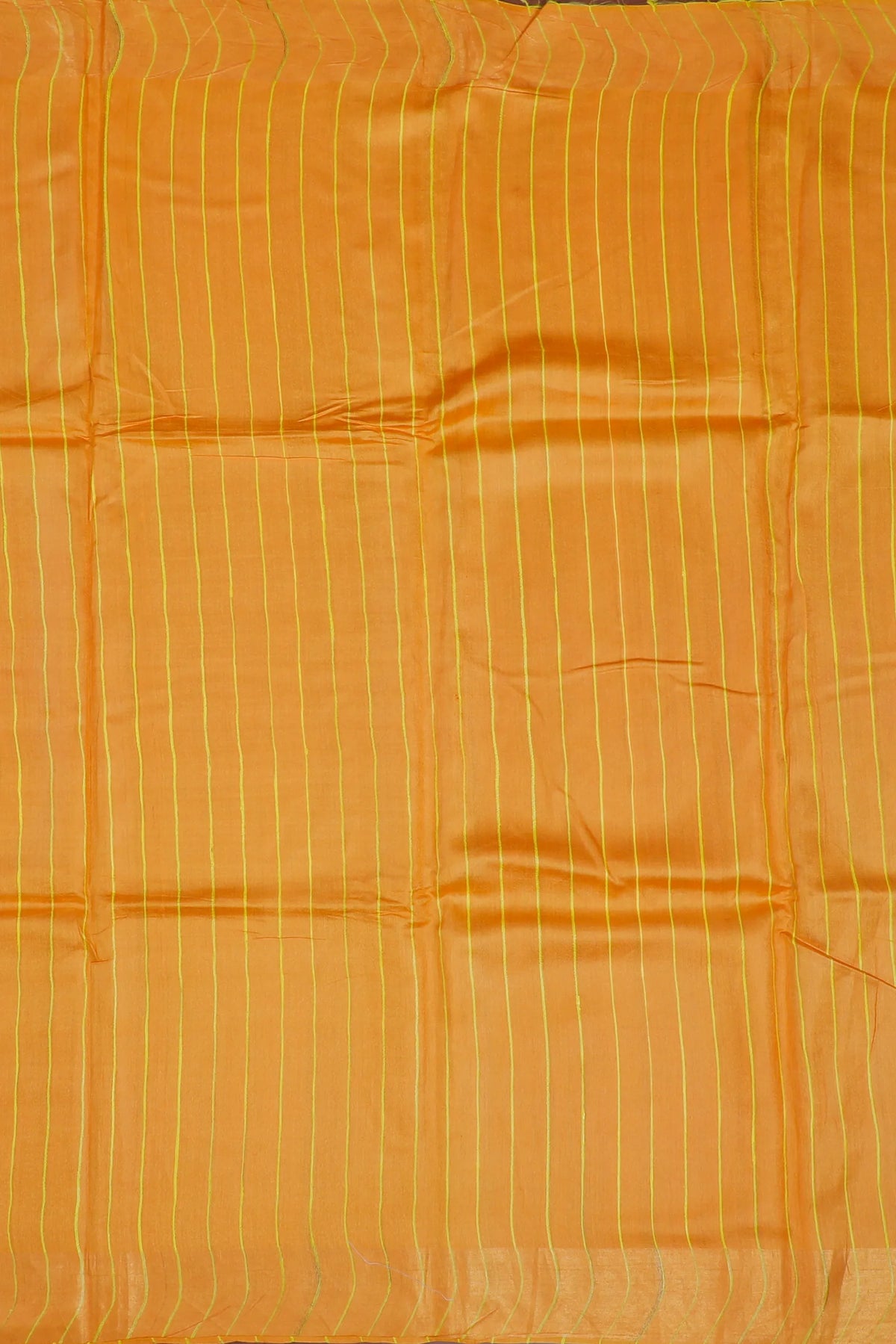 Lemon Yellow Handloom Ghicha Silk Tussar Saree