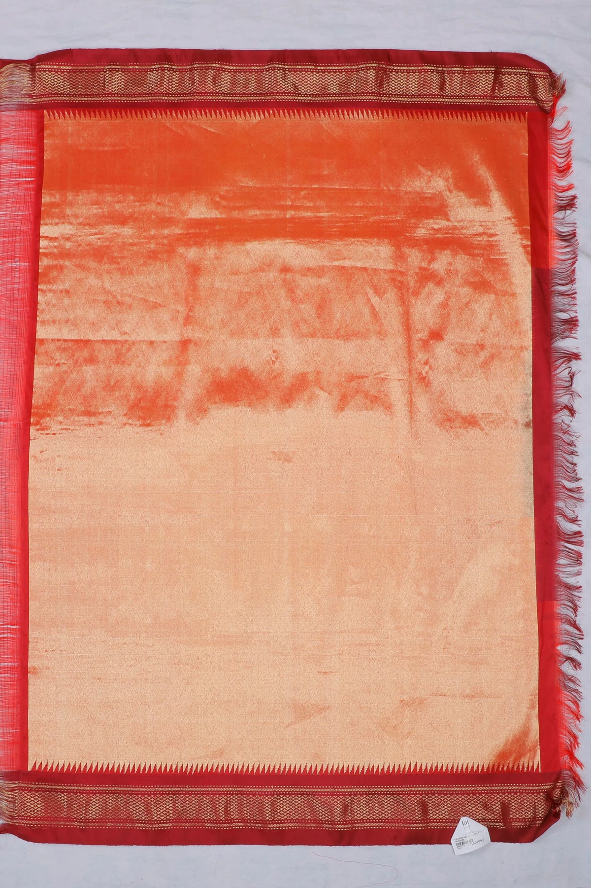 Maroon Handloom Pure Silk Paithani Saree with Chandrakala Design
