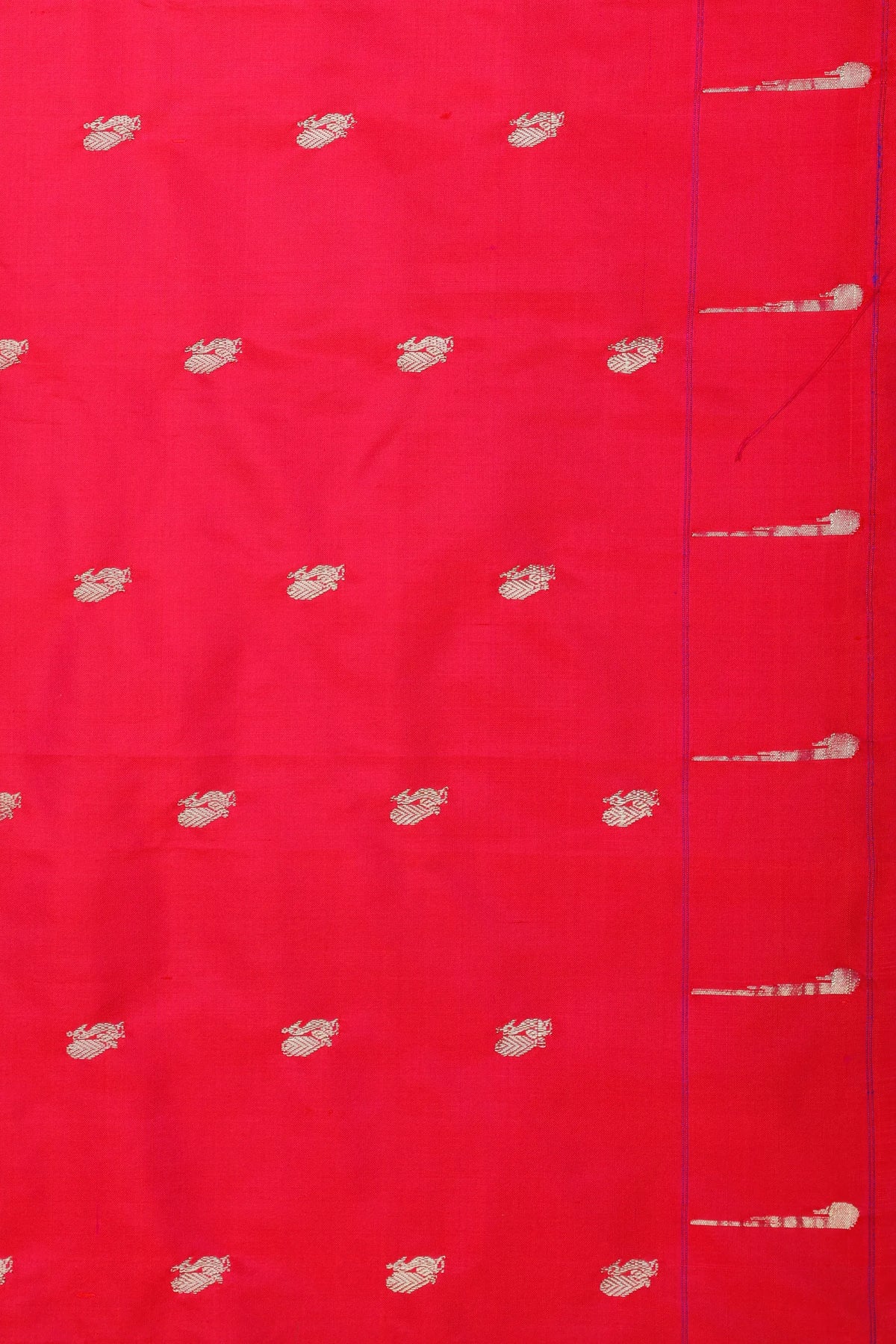 Raani Pink Handlloom Silk by Silk Paithani Saree