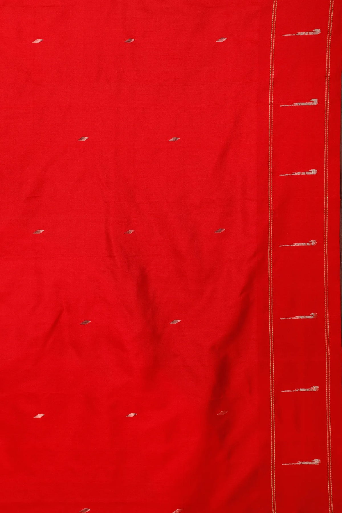Red Handlloom Silk by Silk Paithani Saree
