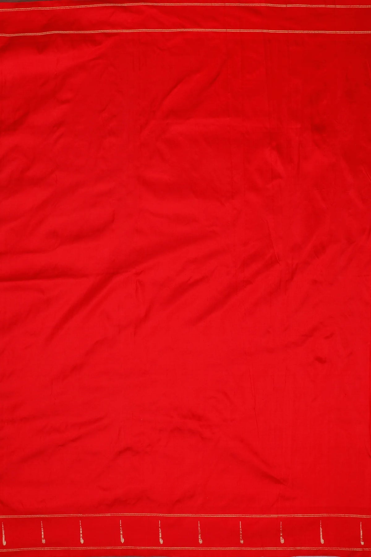 Red Handlloom Silk by Silk Paithani Saree