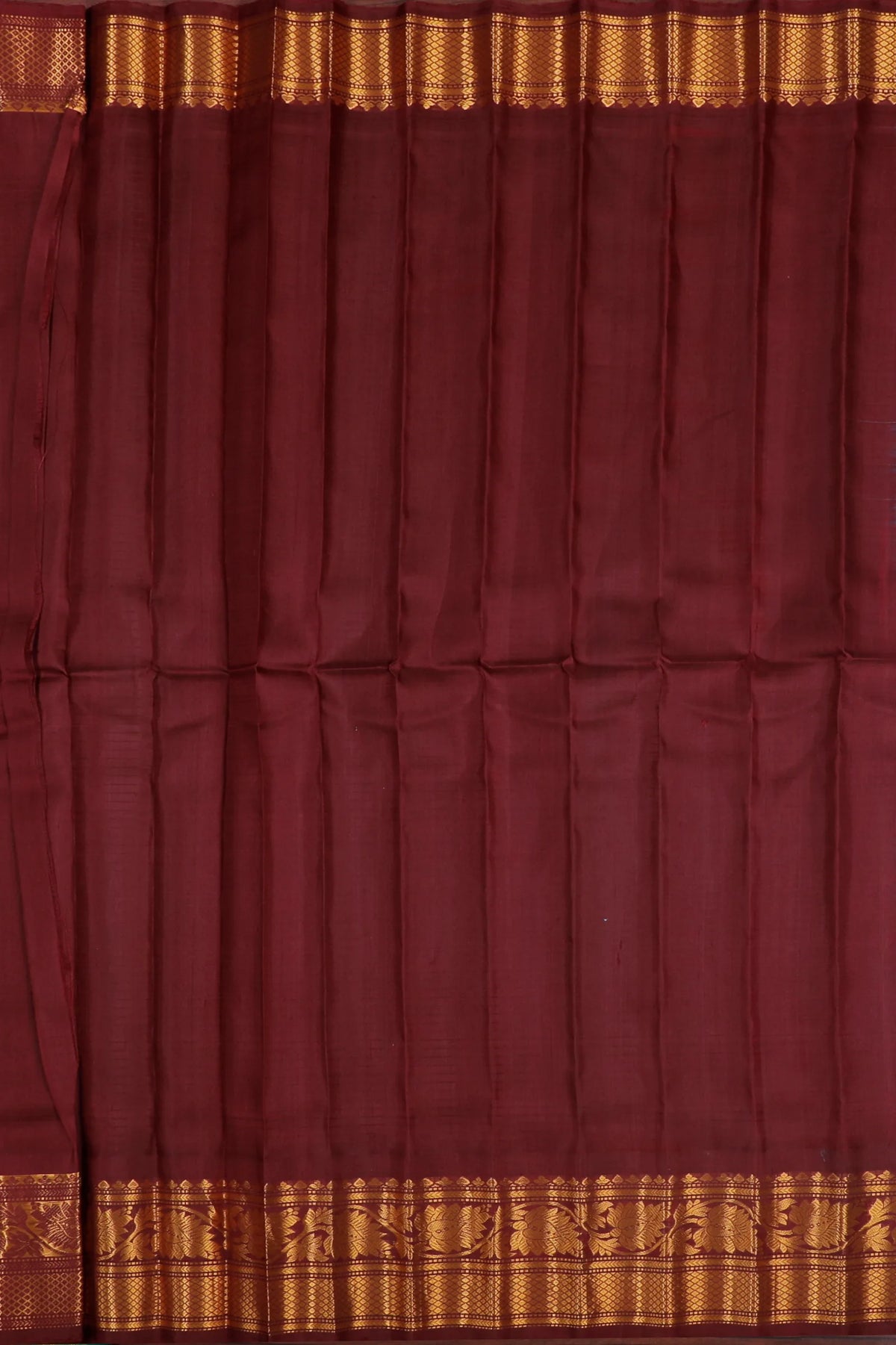 Sky Blue Handloom Pure Silk Gadwal Saree