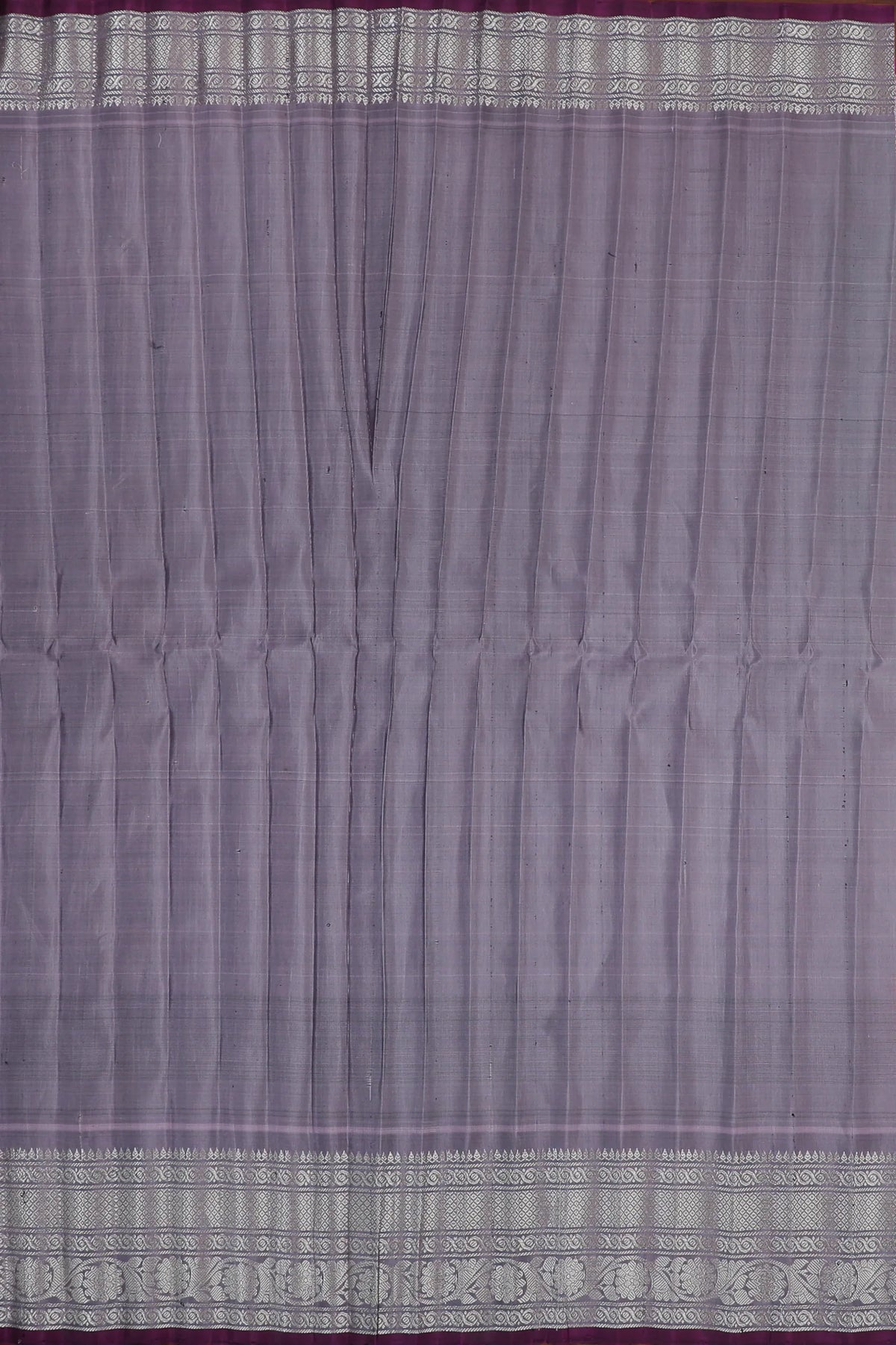 Pink Handloom Pure Silk Gadwal Saree