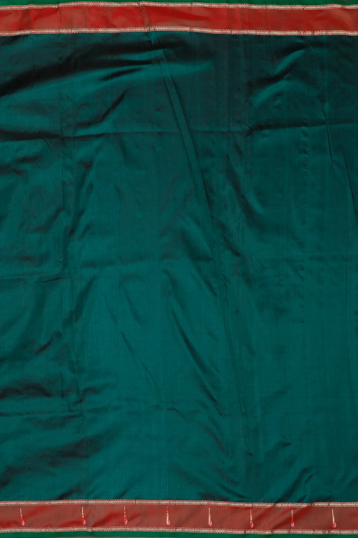 Green Handloom Pure Silk by Silk Muniya Paithani Saree