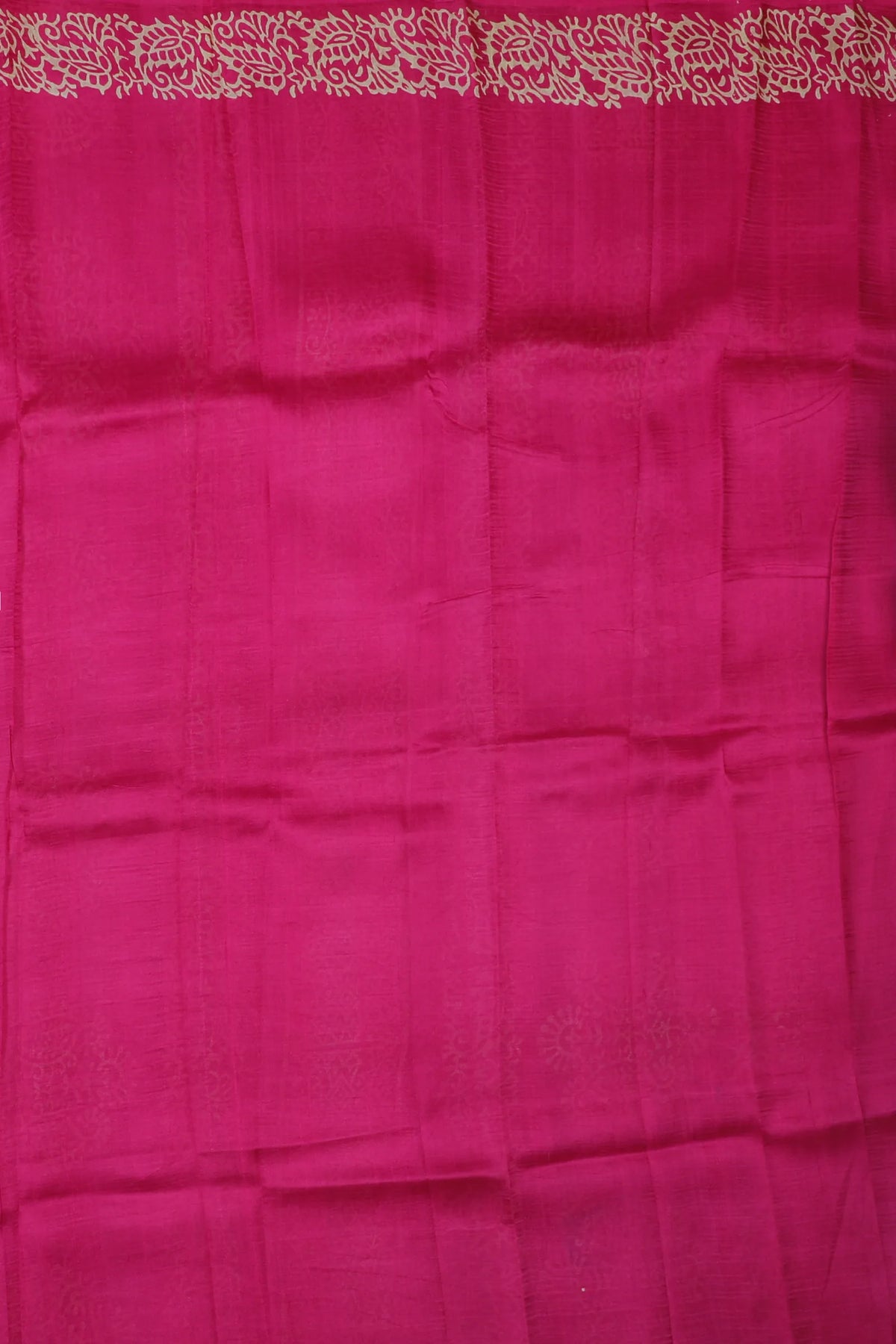 Pink Handloom Bishnupura Pure Silk Saree