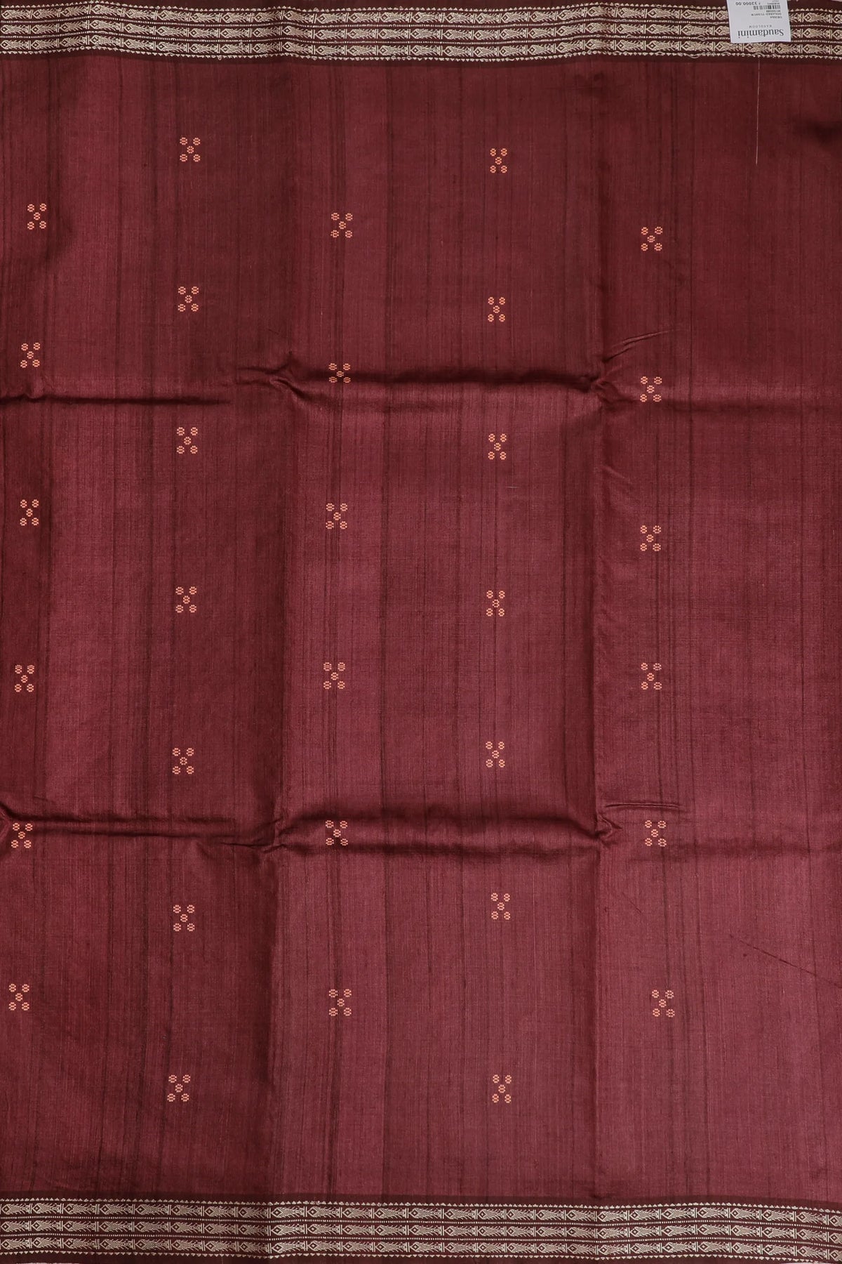 Peacock Green Gobalpur Orissa Tussar Pure Silk Handloom Saree