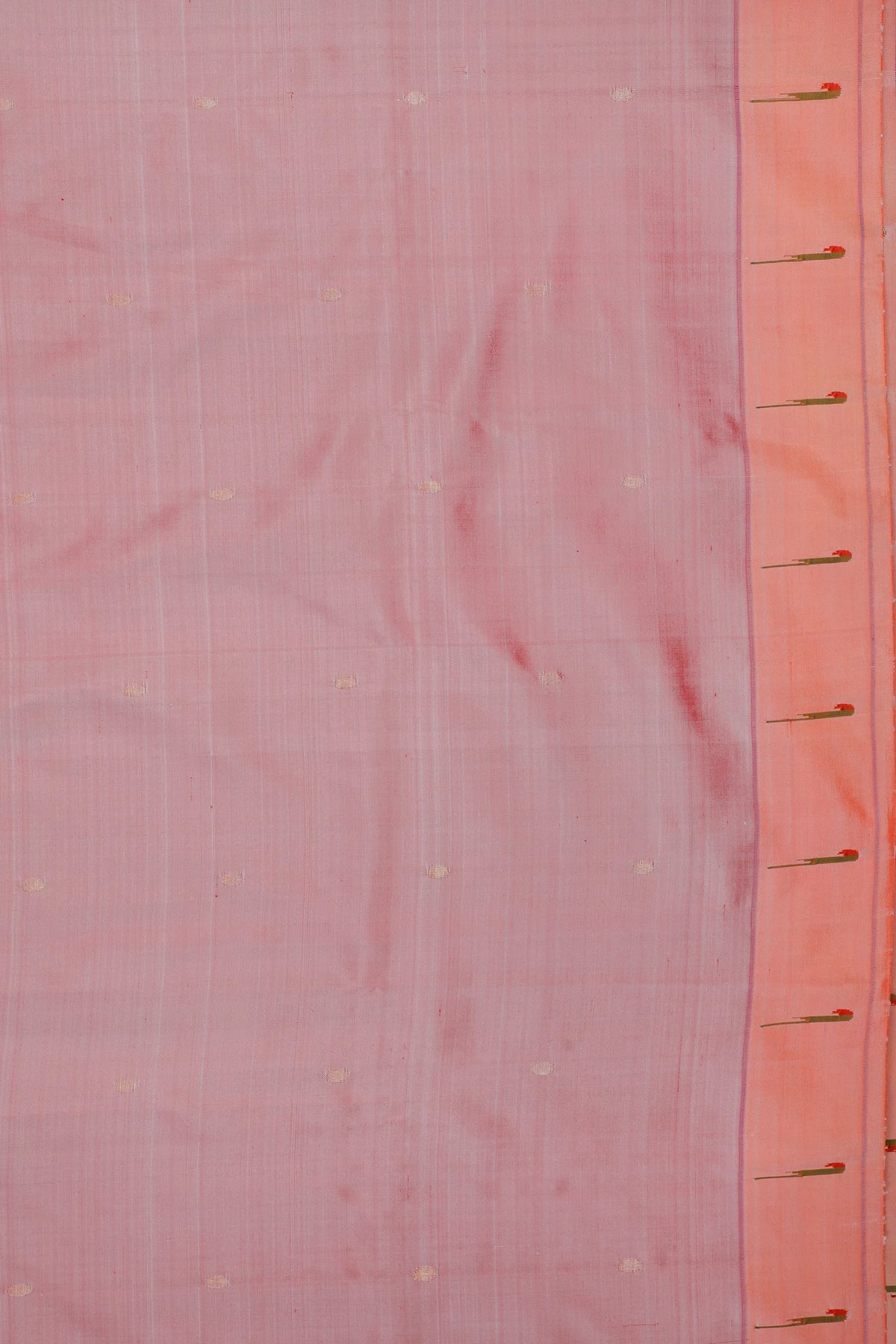 Pink Handlloom Silk by Silk Paithani Saree