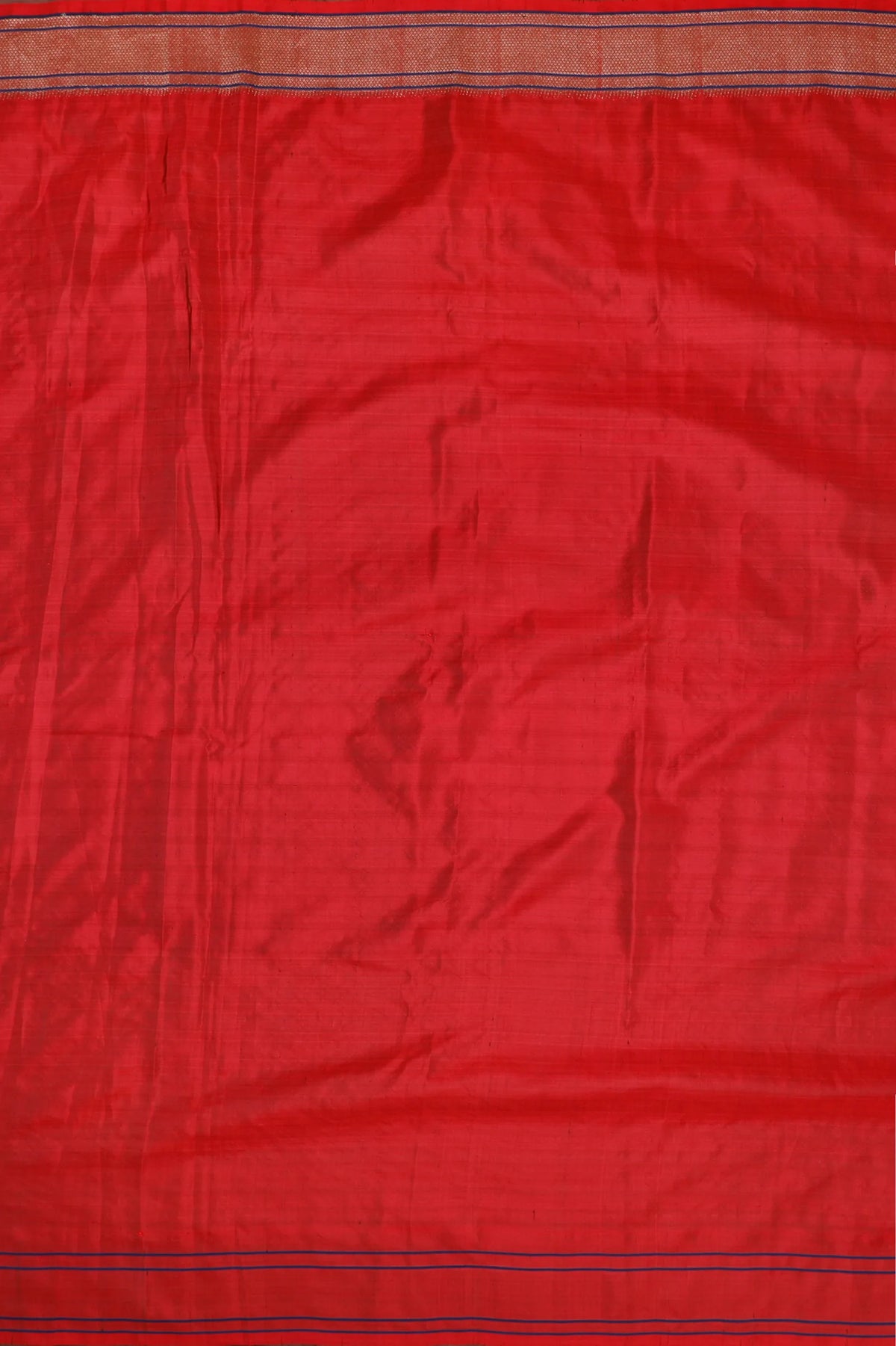 Maroon Handloom Pure Silk Chanderi Saree - Revival Design