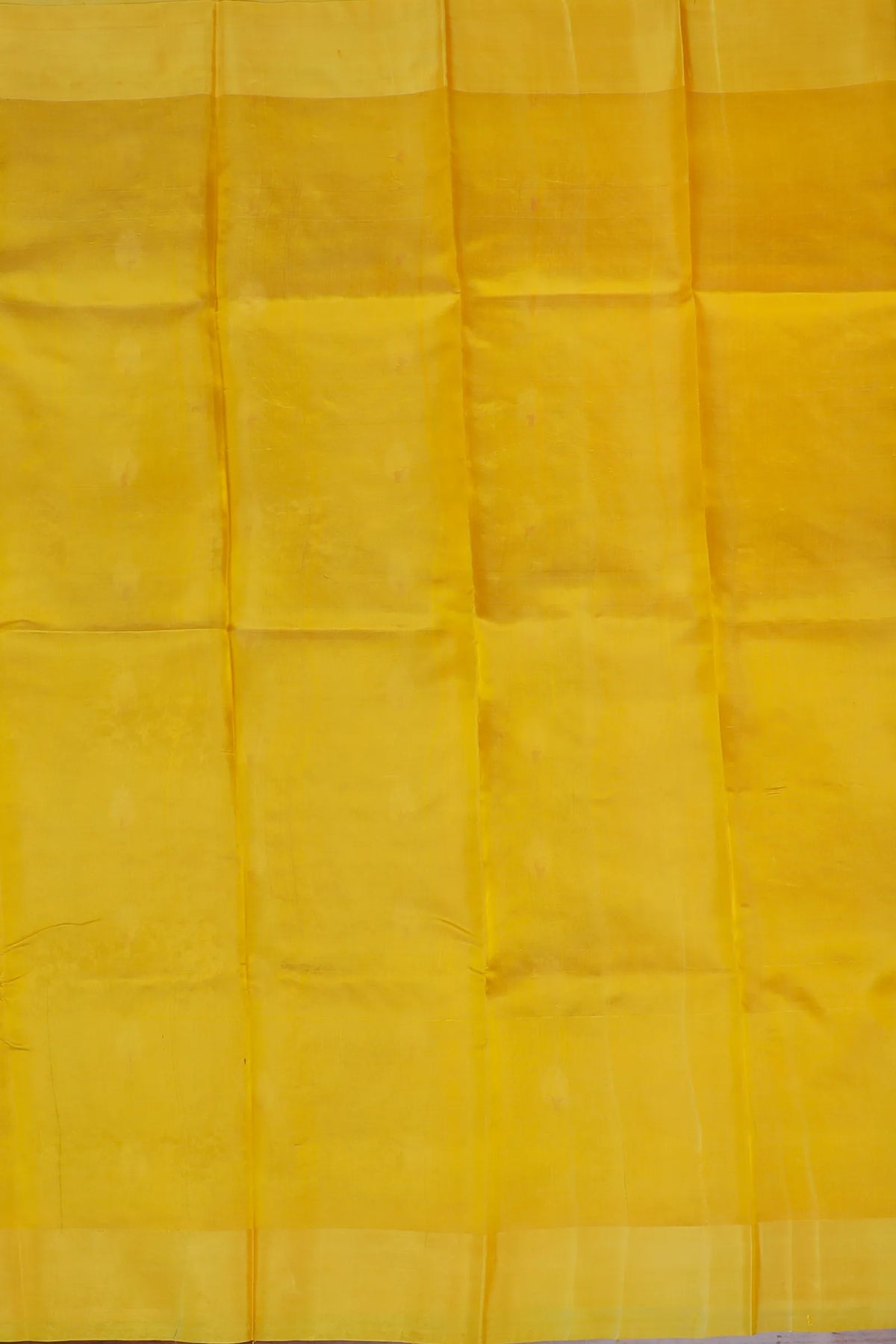 Yellow Handloom Chanderi Mashru Silk Saree