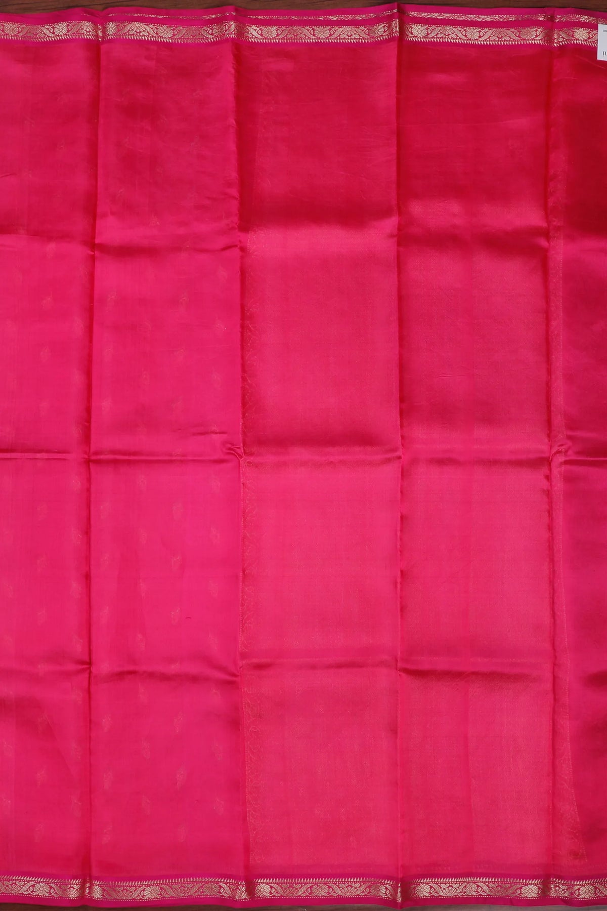 Pink Handloom Chanderi Mashru Silk Saree