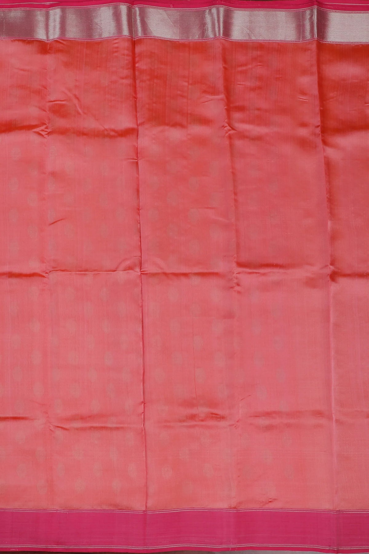 Baby Pink Handloom Chanderi Mashru Silk Saree
