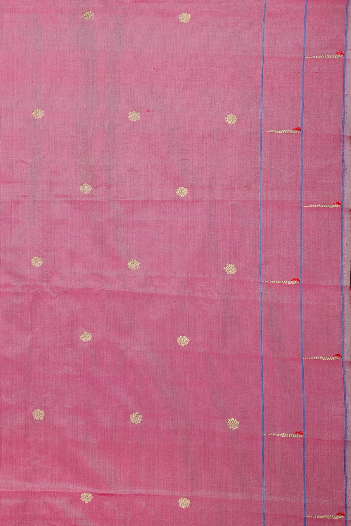 Lavender Handlloom Silk by Silk Paithani Saree