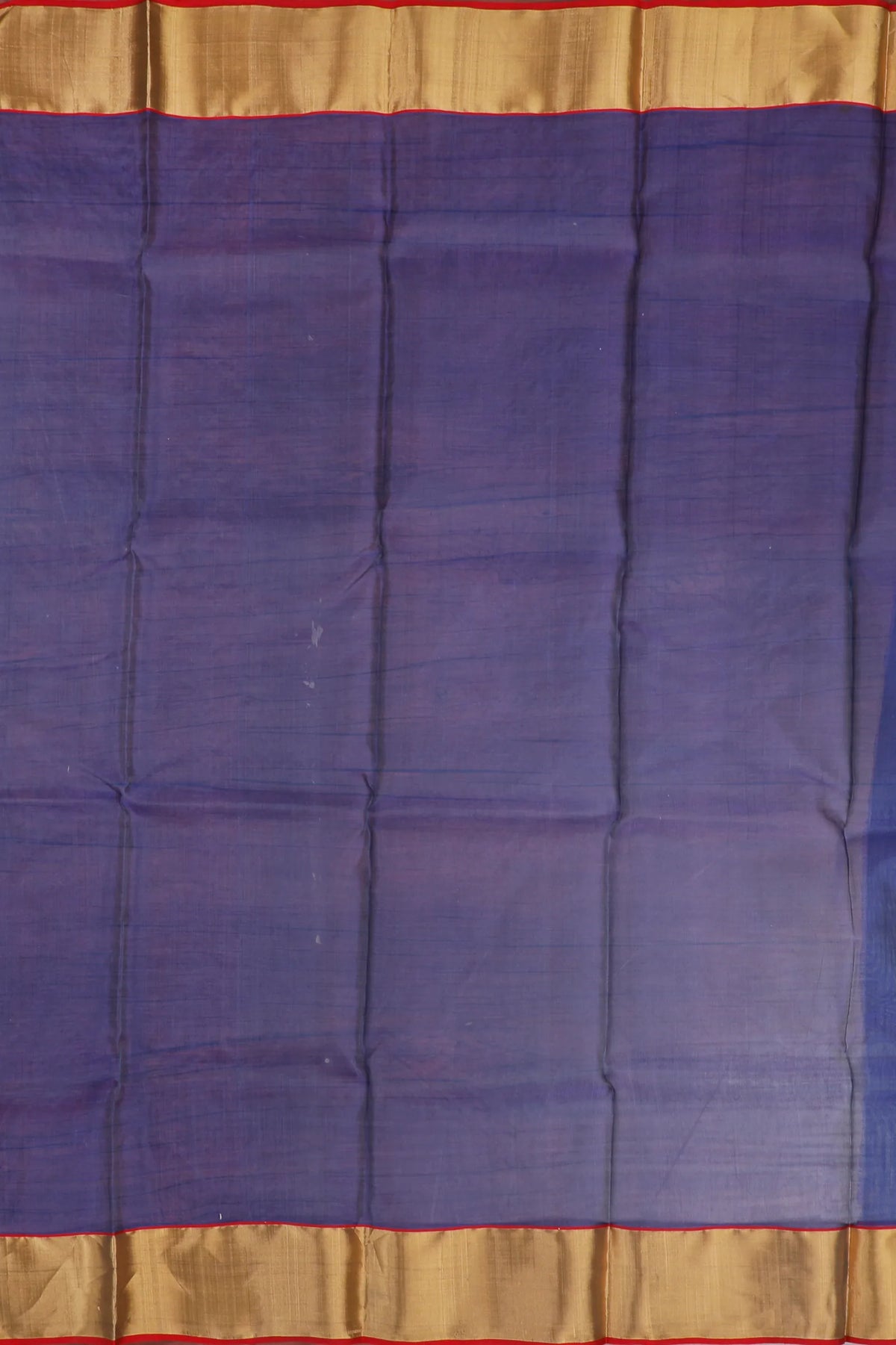 Royal Blue Handloom Pure Silk Chanderi Saree