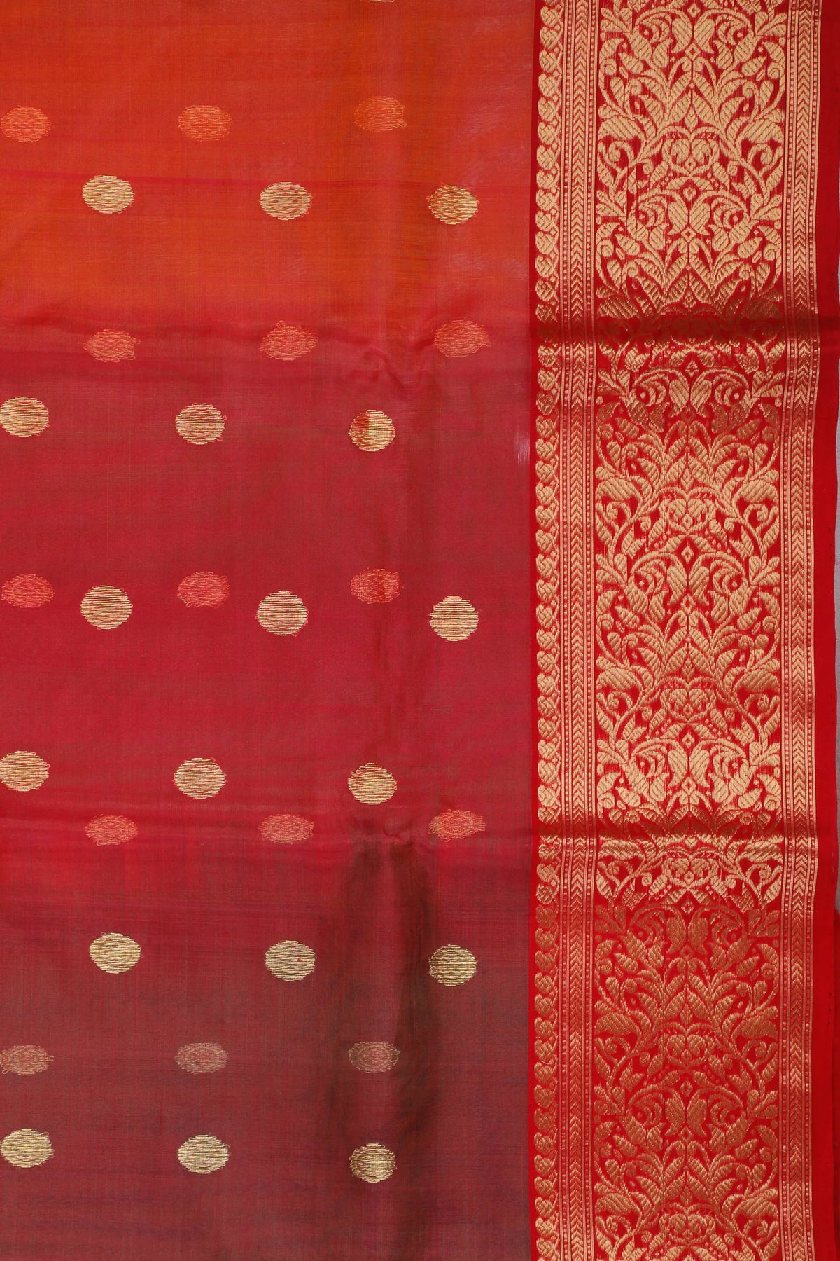 Multicoloured Handloom Pure Silk Chanderi Saree