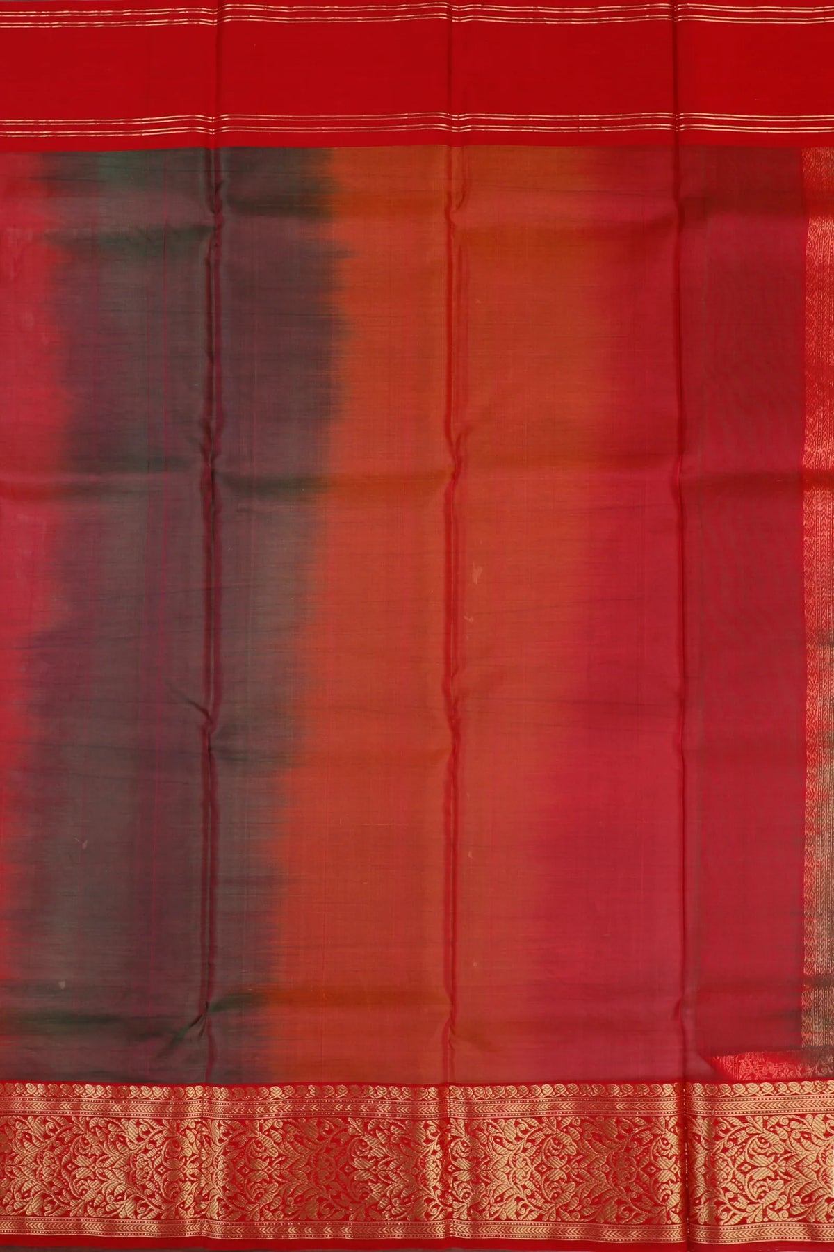 Multicoloured Handloom Pure Silk Chanderi Saree