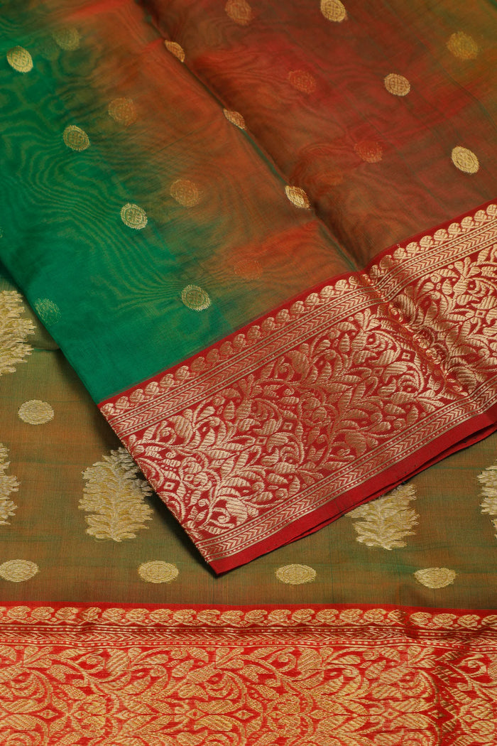Handloom Pure Silk Chanderi Saree