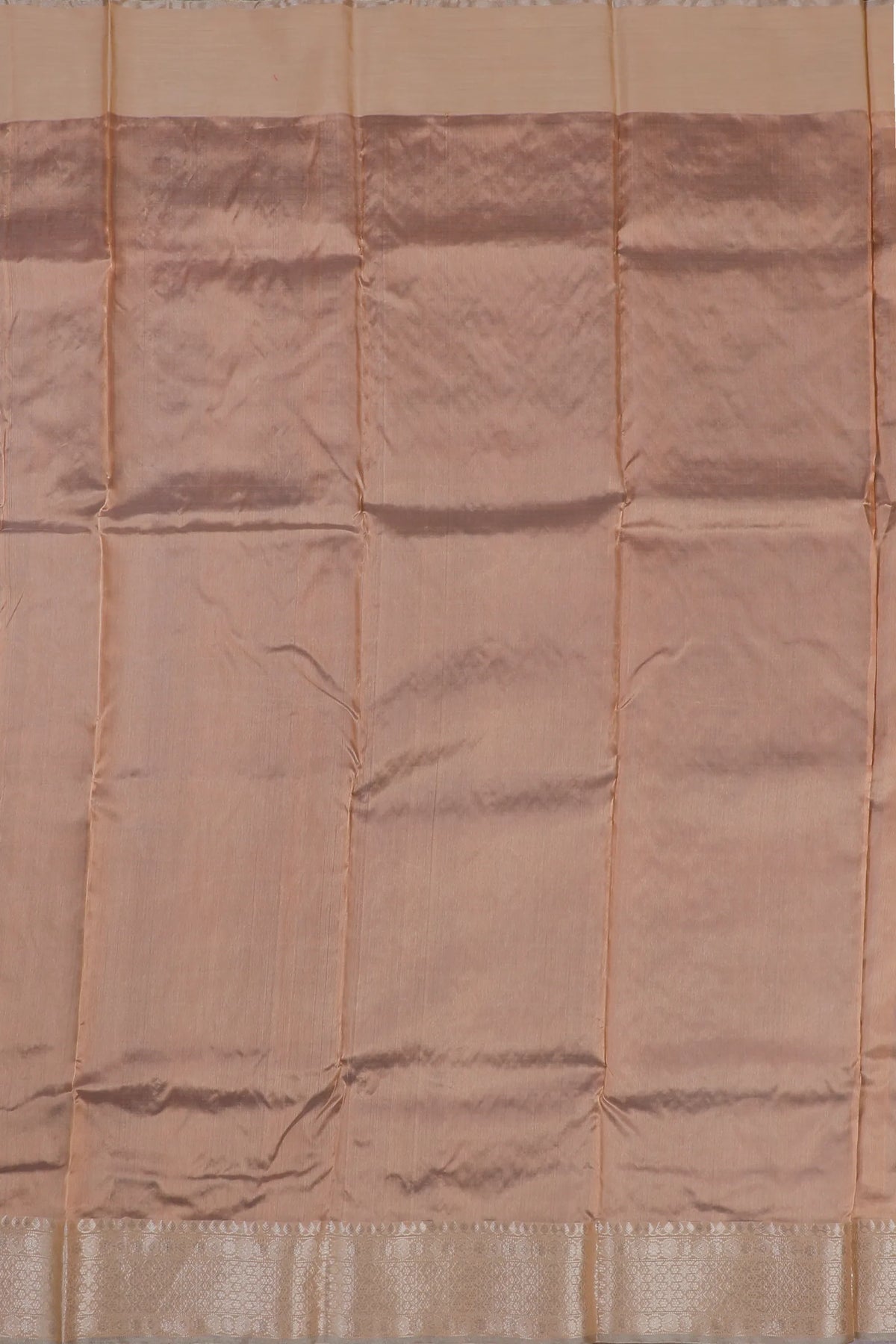 Ivory Handloom Pure Silk Chanderi Saree