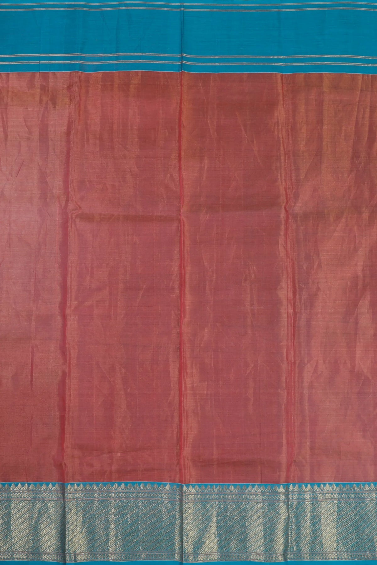 Baby Pink Handloom Tissue Chanderi Pure Silk Saree