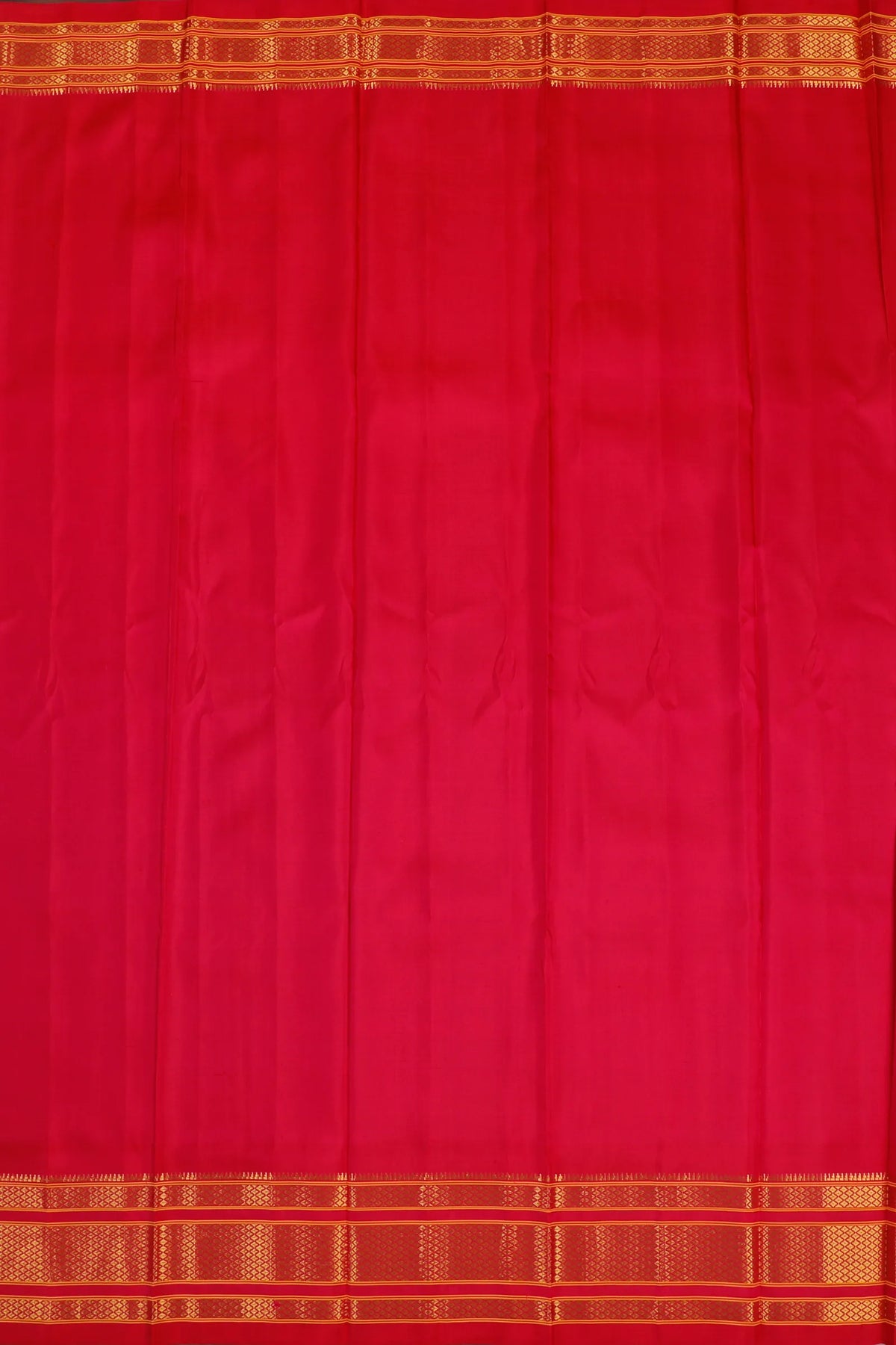 Raani Pink Handloom Pure Silk Gadwal Saree - Kalanjali Paithani