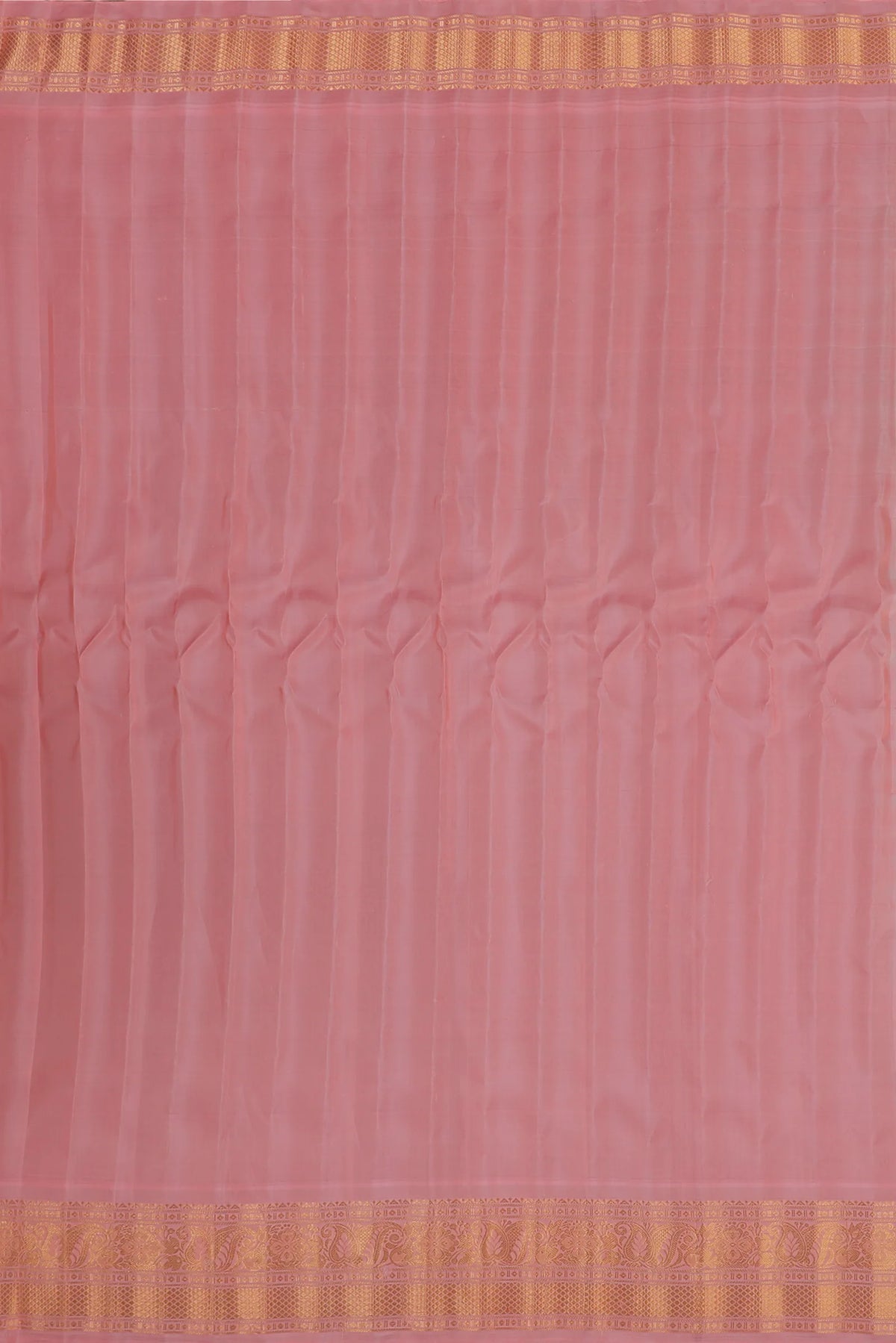 Pearl White Handloom Pure Silk Gadwal Saree