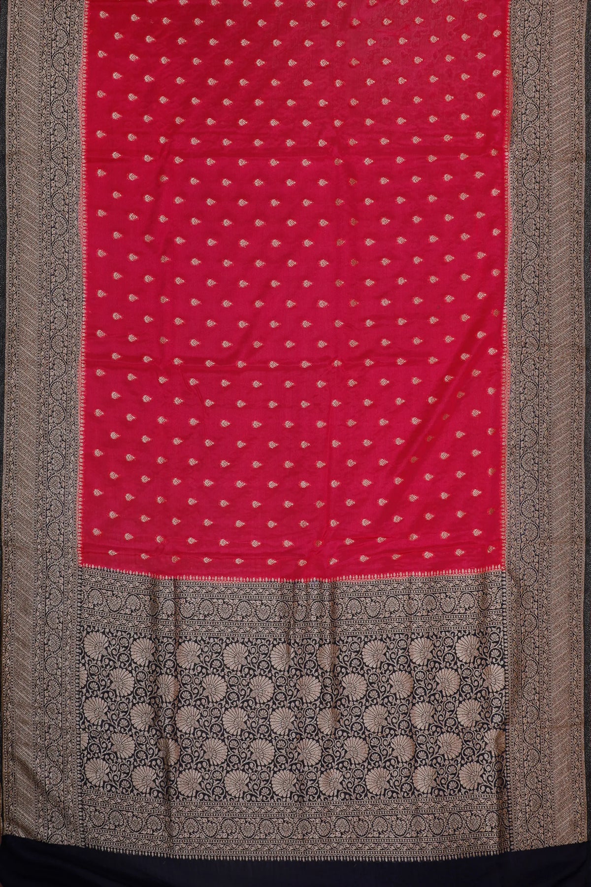 Pink Powerloom Designer Saree