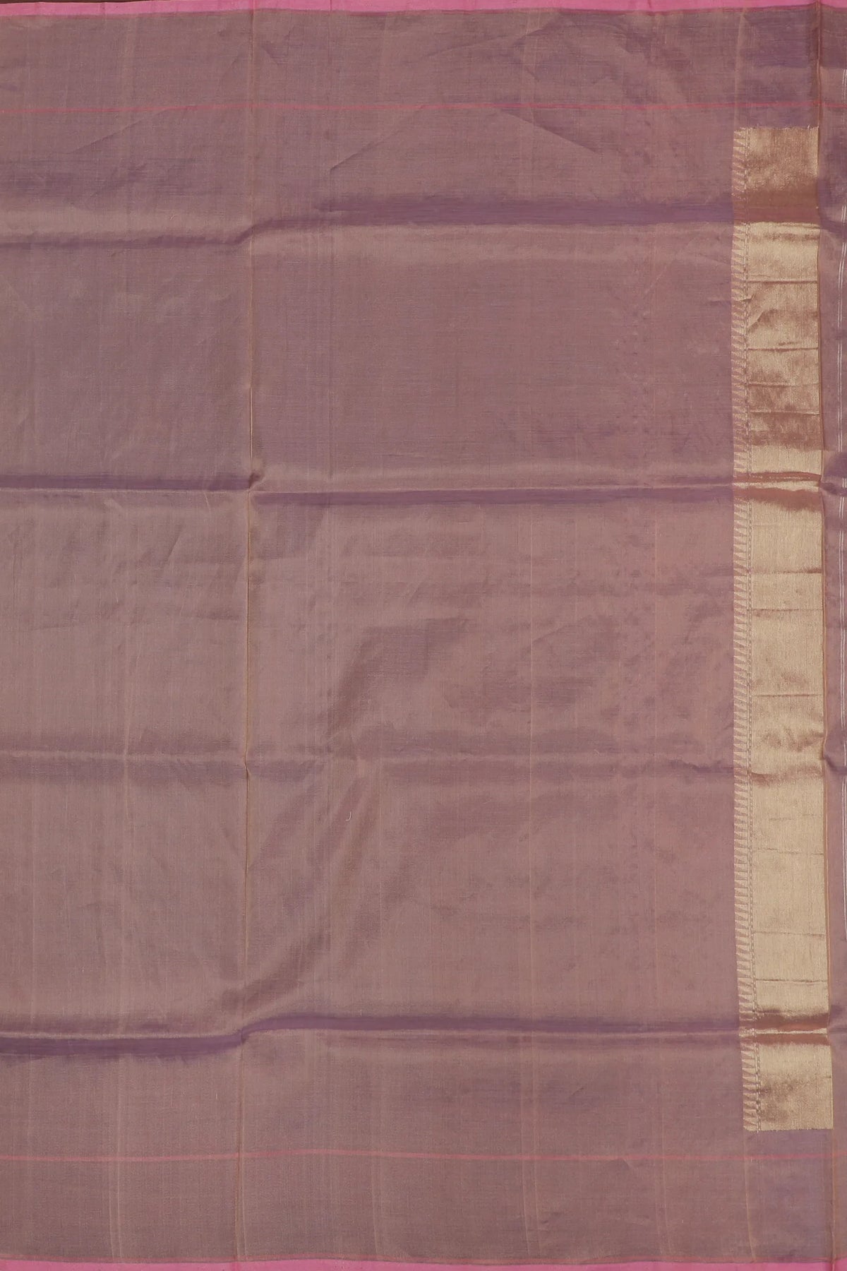 Lavender Handloom Benarasi Jamdani Tissue Pure Silk Saree