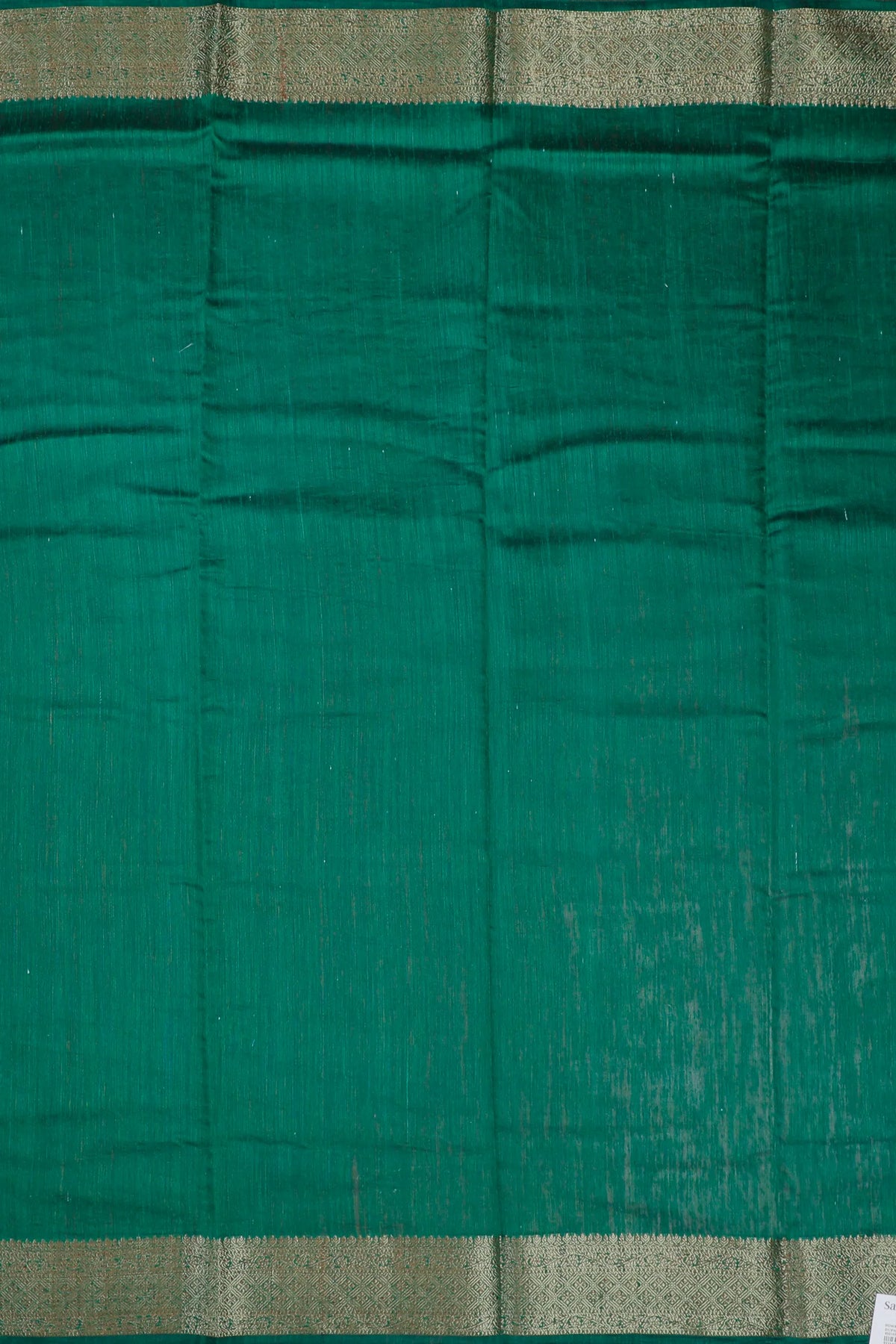 Green Powerloom Benarasi Dupion Silk Saree