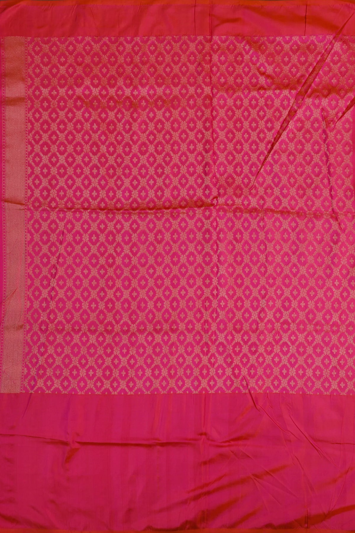 Lemon Yellow Handloom Benarasi Kora Silk Saree