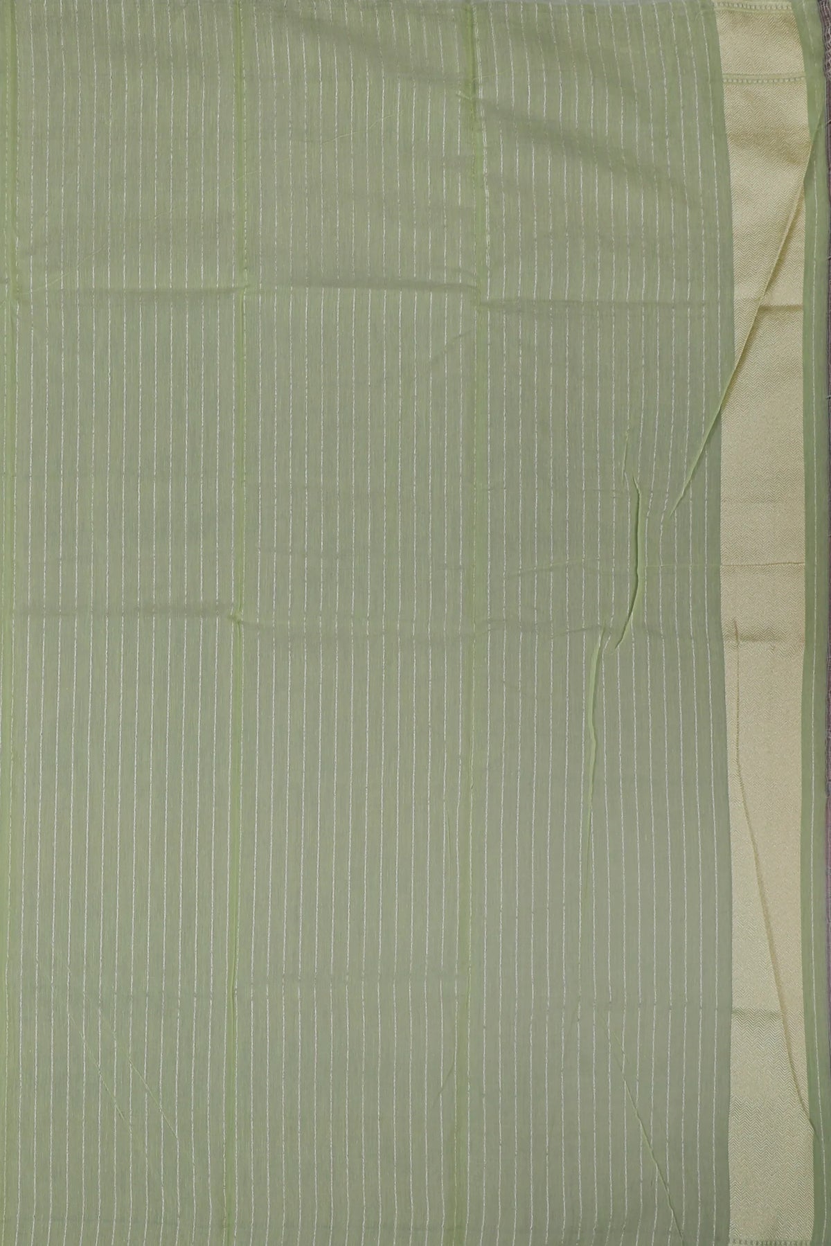 Pista Green Handloom Benarasi Pure Cotton Saree