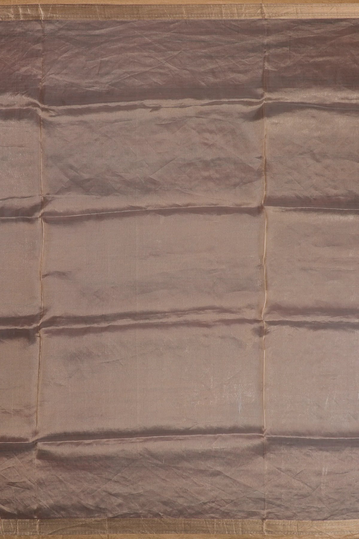 Golden Handloom Tissue Benarasi Kora Silk Saree