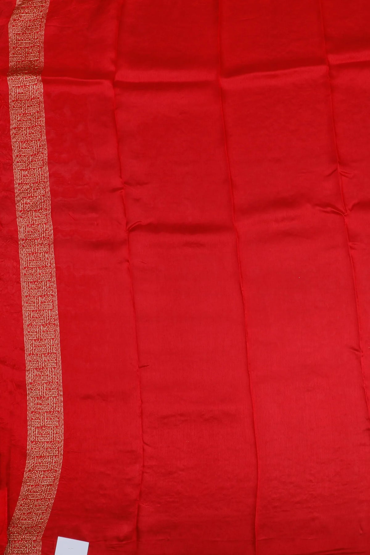 Red Powerloom Tussar Dupion Semi Silk Saree