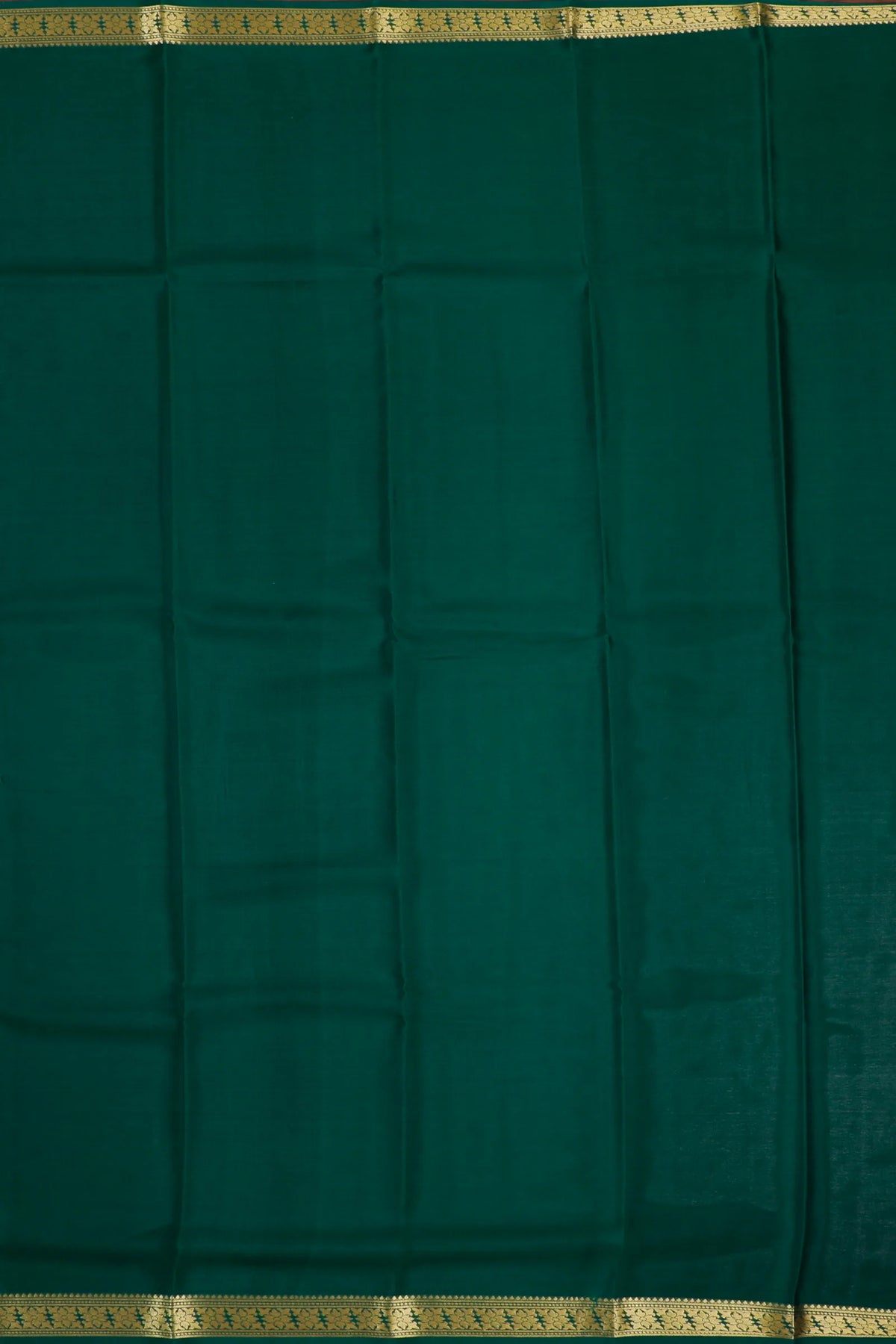 Maroon Powerloom Mysore Crepe Saree