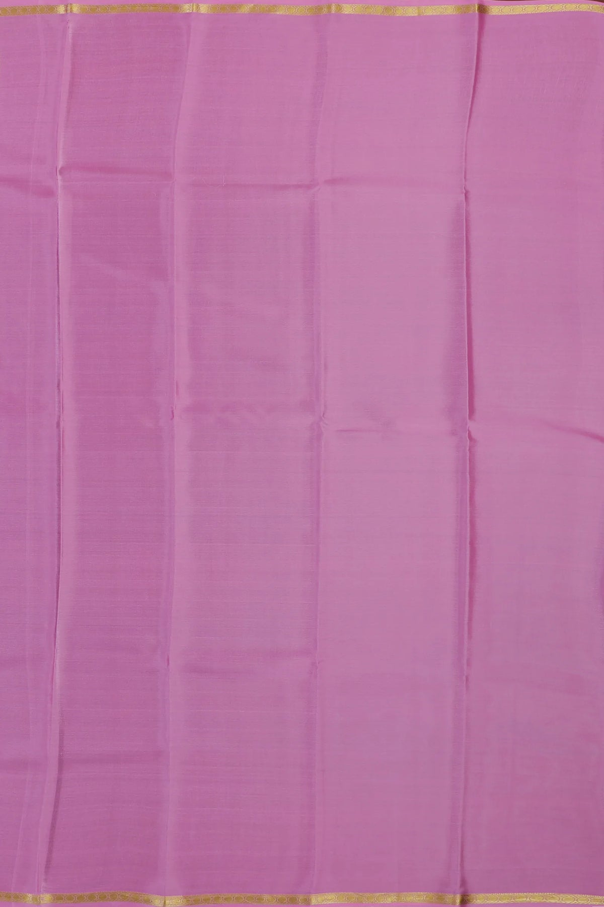 Neon Pink Powerloom Mysore Crepe Saree