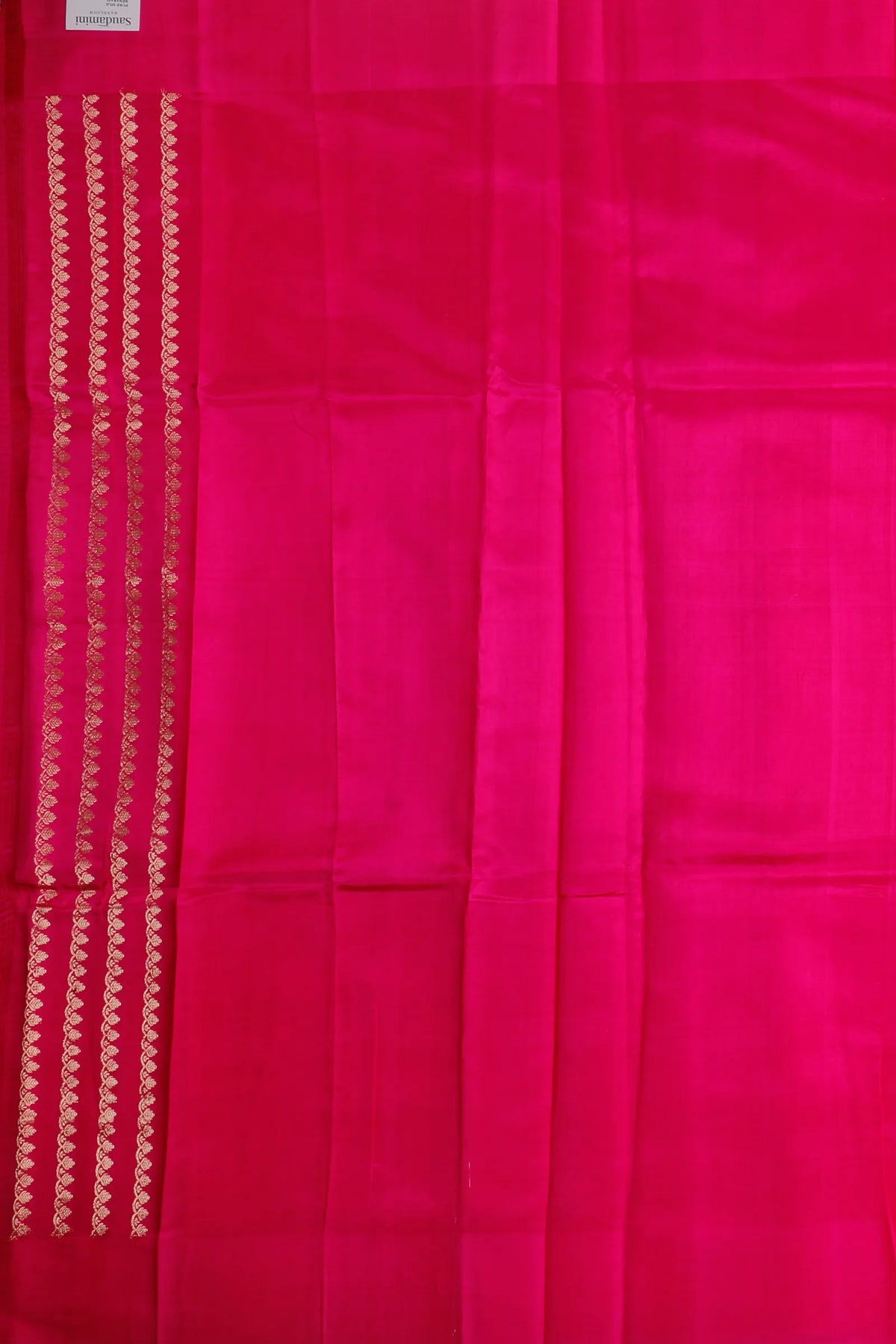 Pink Pure Silk Handloom Mashru Benarasi Saree