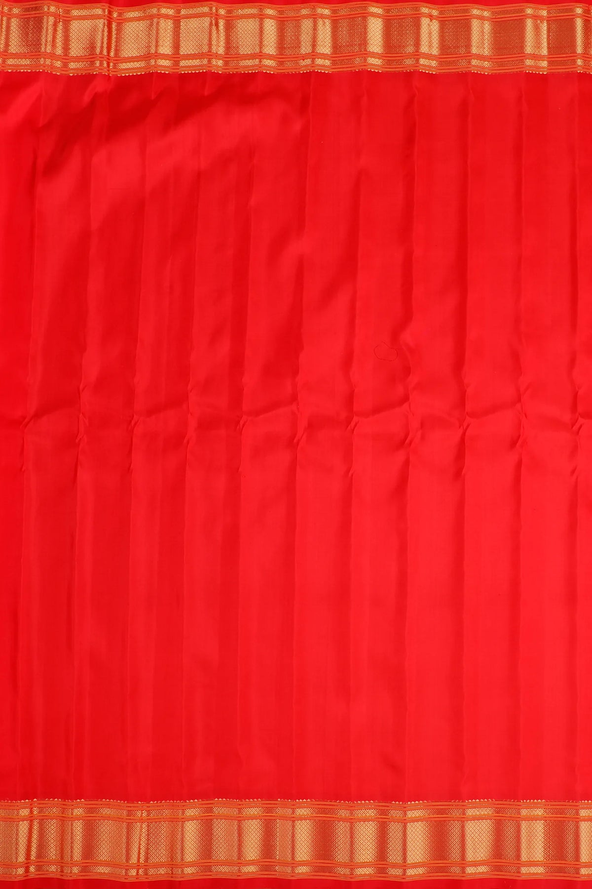 Red Handloom Pure Silk Gadwal Saree - Kalanjali Paithani with Meenakari Work