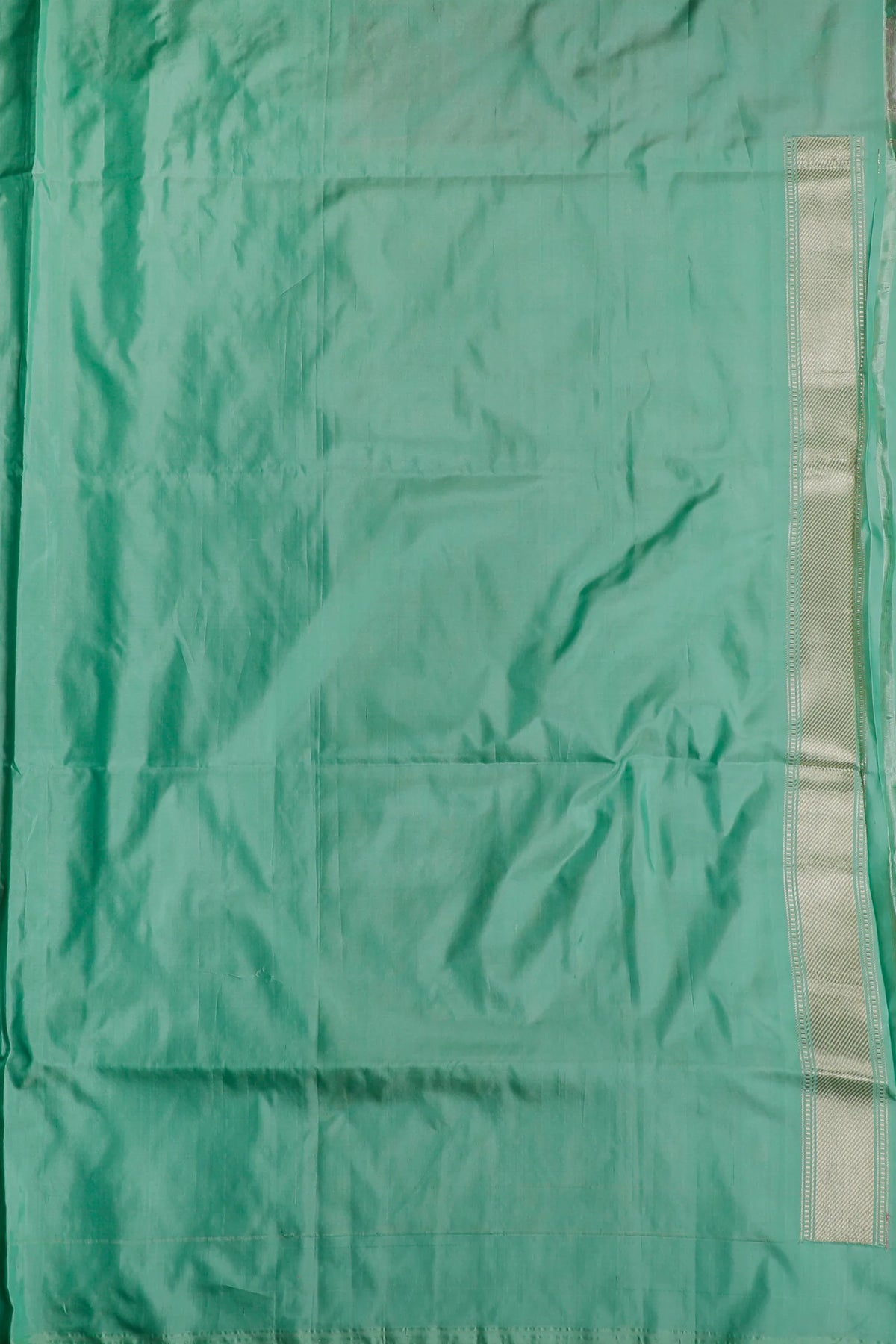Light Blue Benarasi Katan Pure Silk Saree