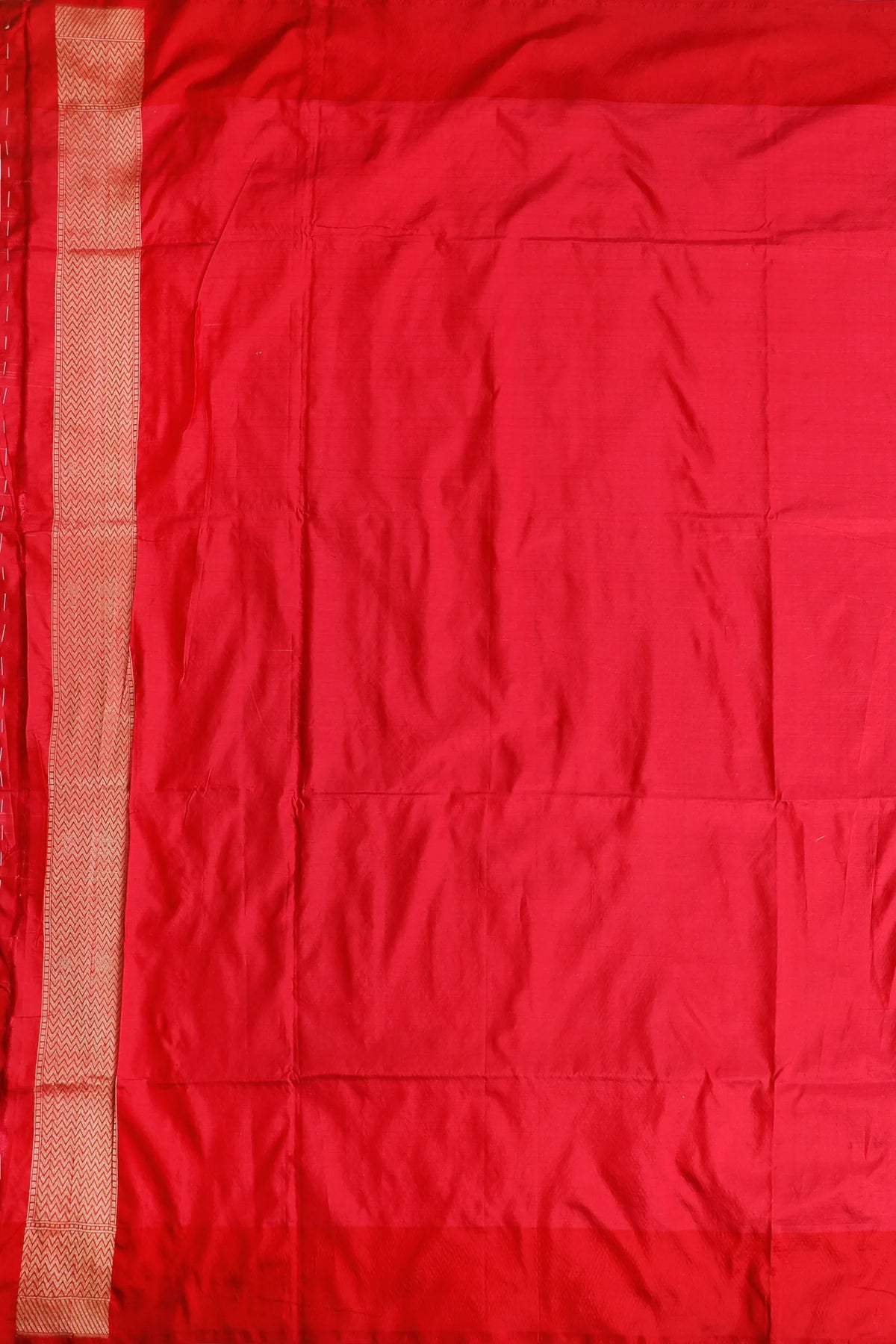 Peach Handloom Benarasi Katan Silk Saree with Jaali Design