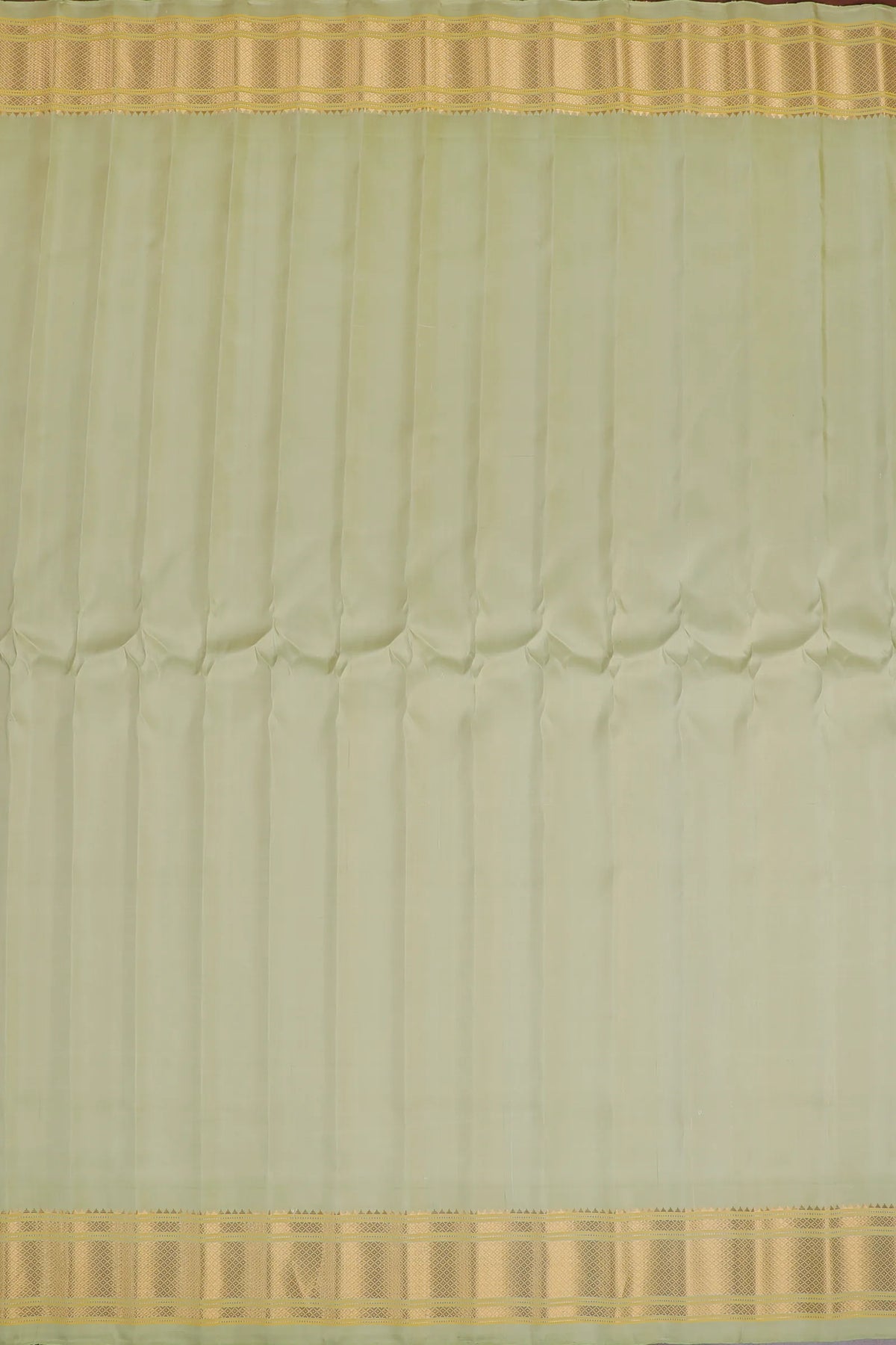 Sea Green Handloom Pure Silk Gadwal Saree - Kalanjali Paithani