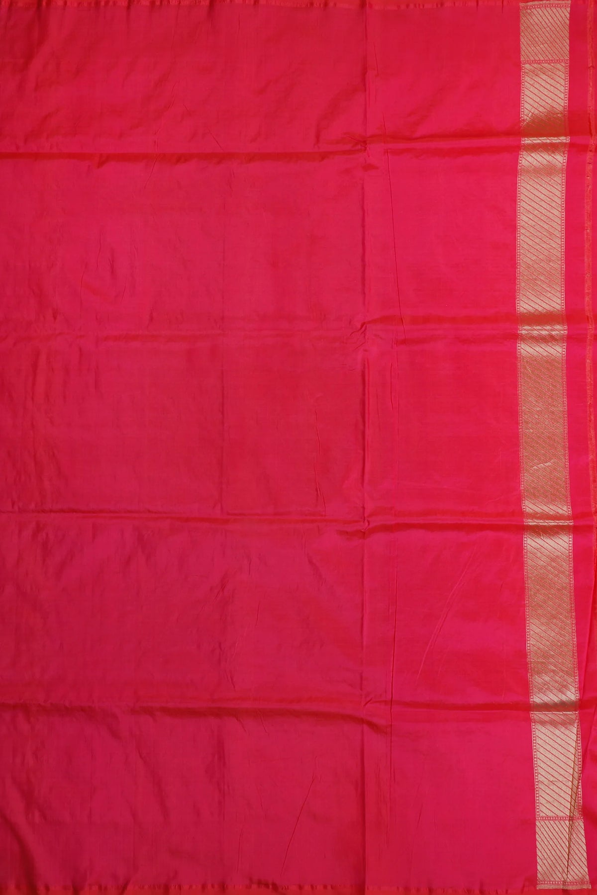 Peach Pink Benarasi Katan Pure Silk Saree