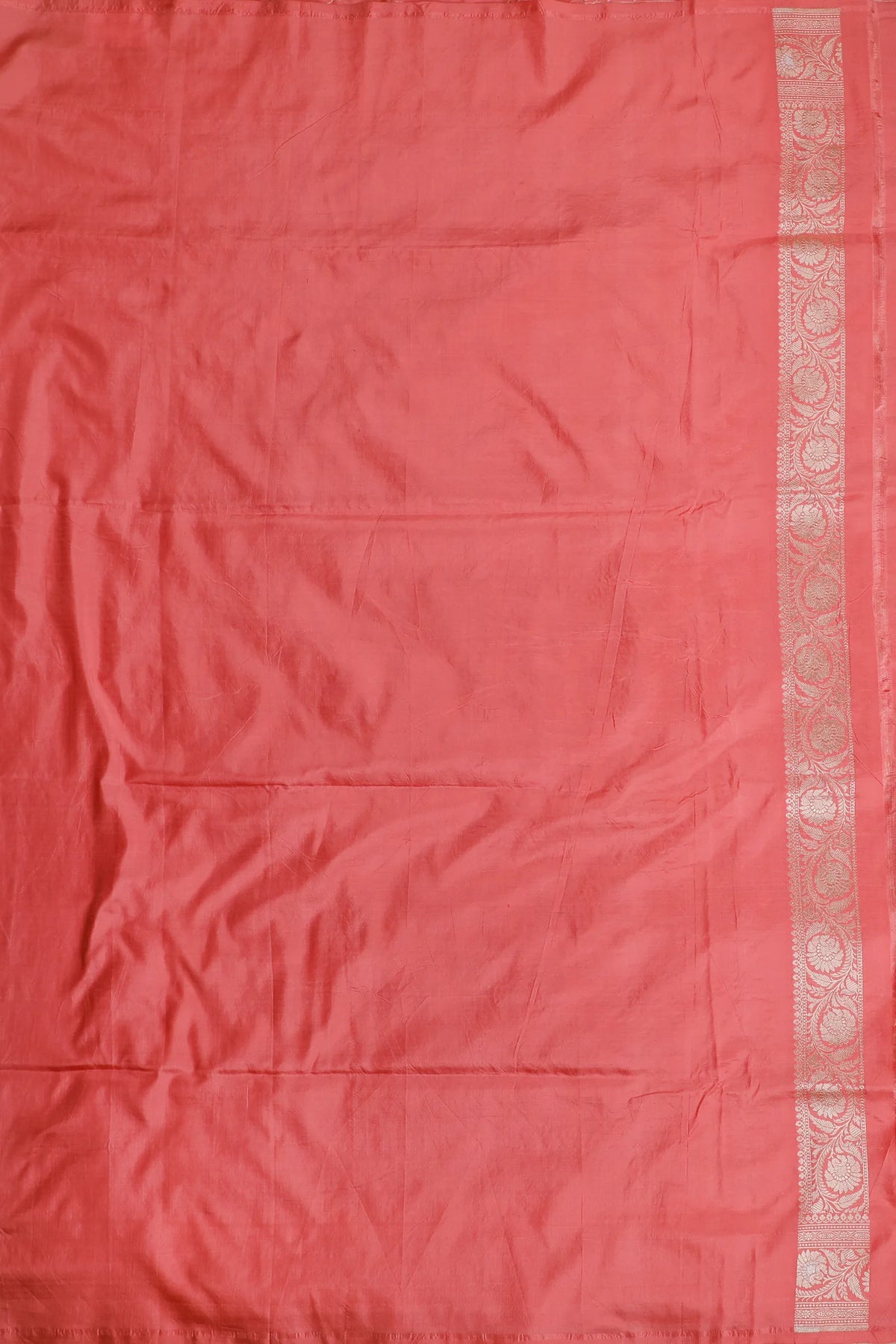 Baby Pink Handloom Benarasi Katan Silk Saree